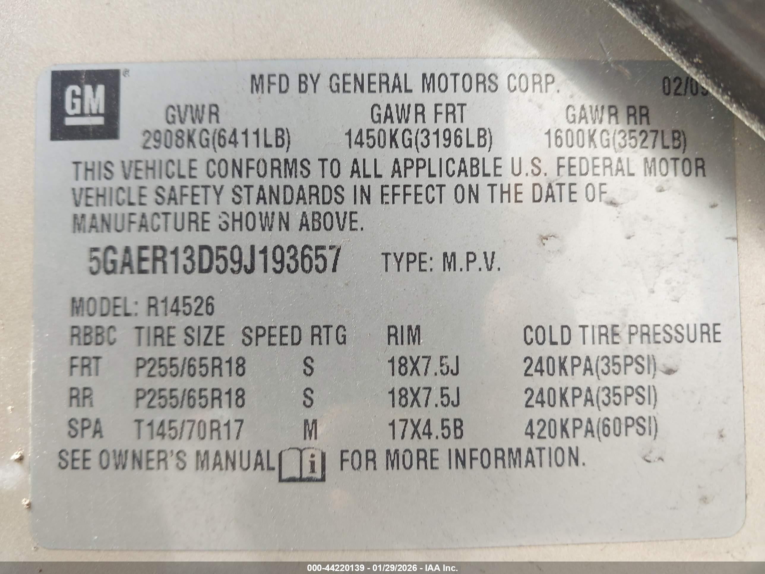 BUICK ENCLAVE image 9