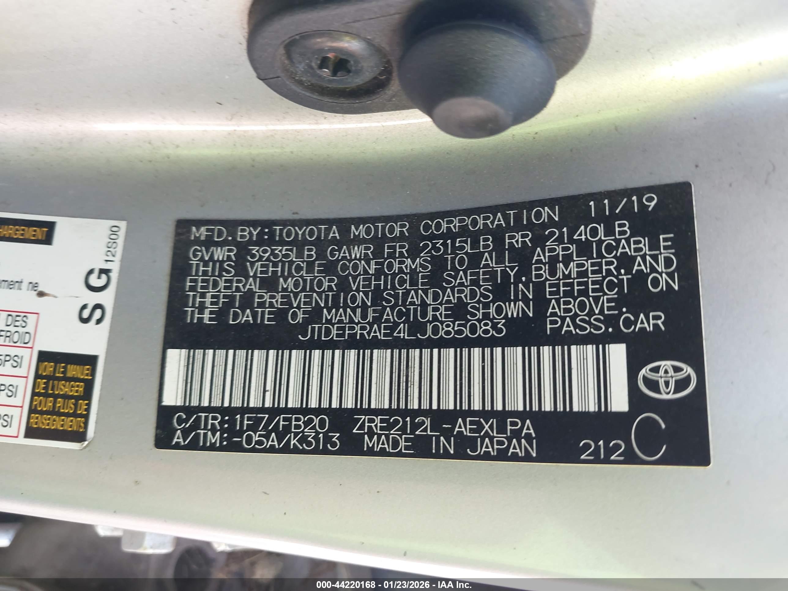 TOYOTA COROLLA image 9