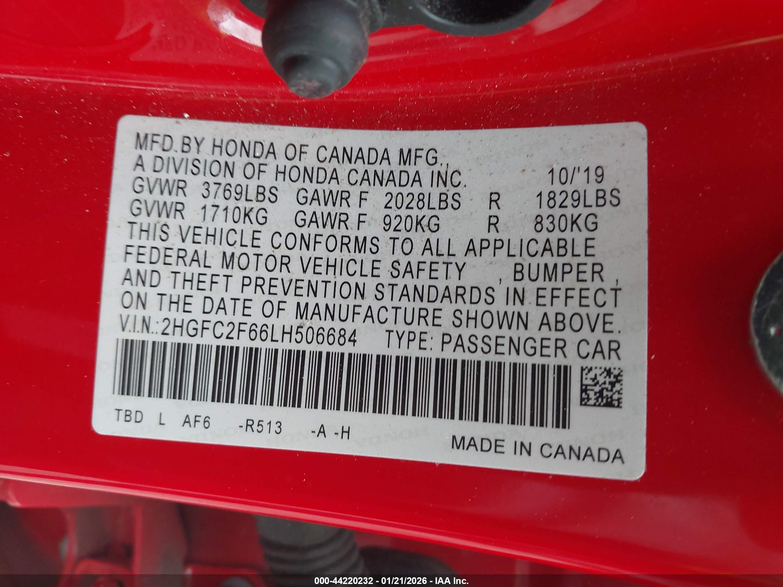 HONDA CIVIC image 9