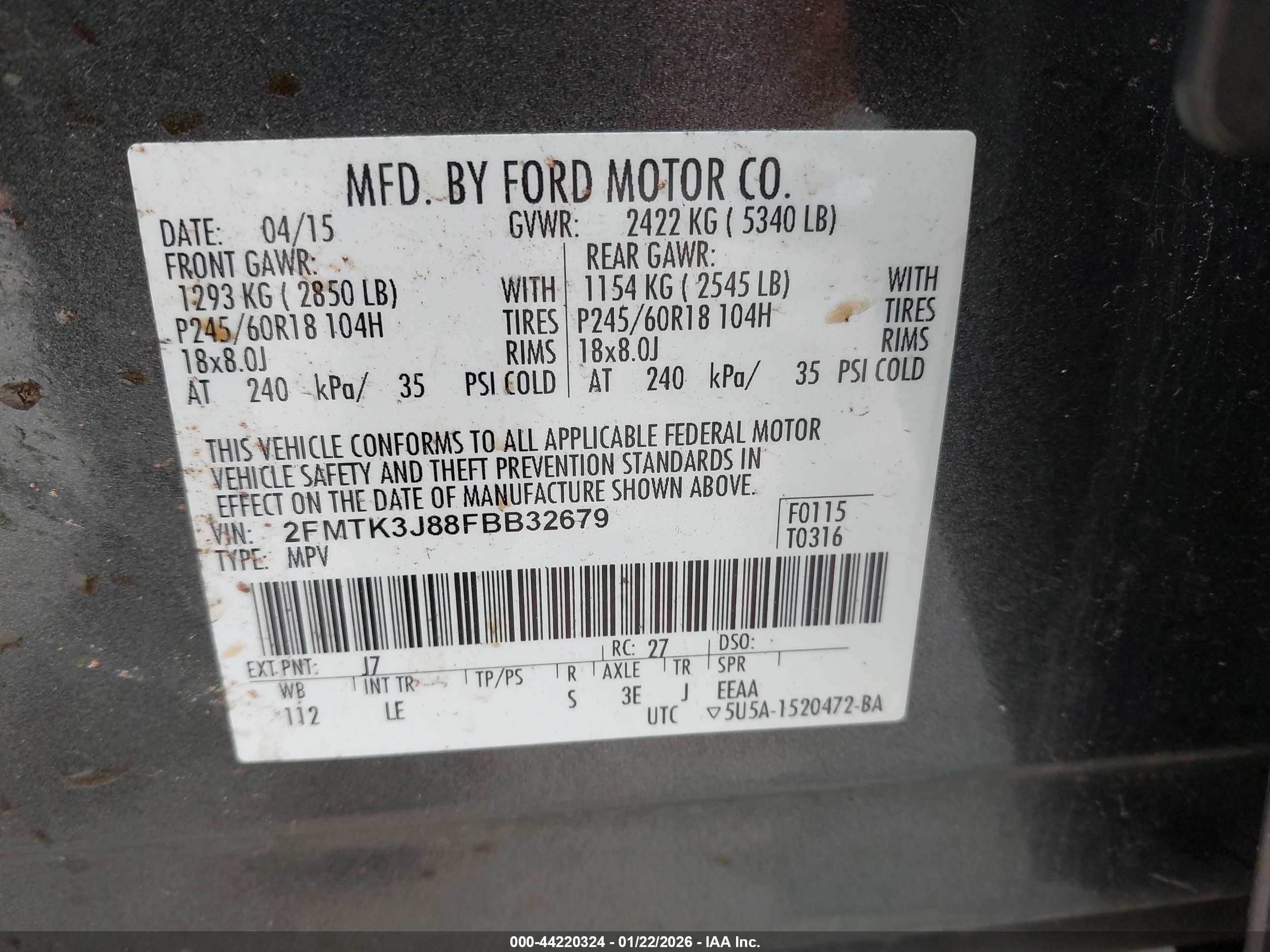 FORD EDGE image 9