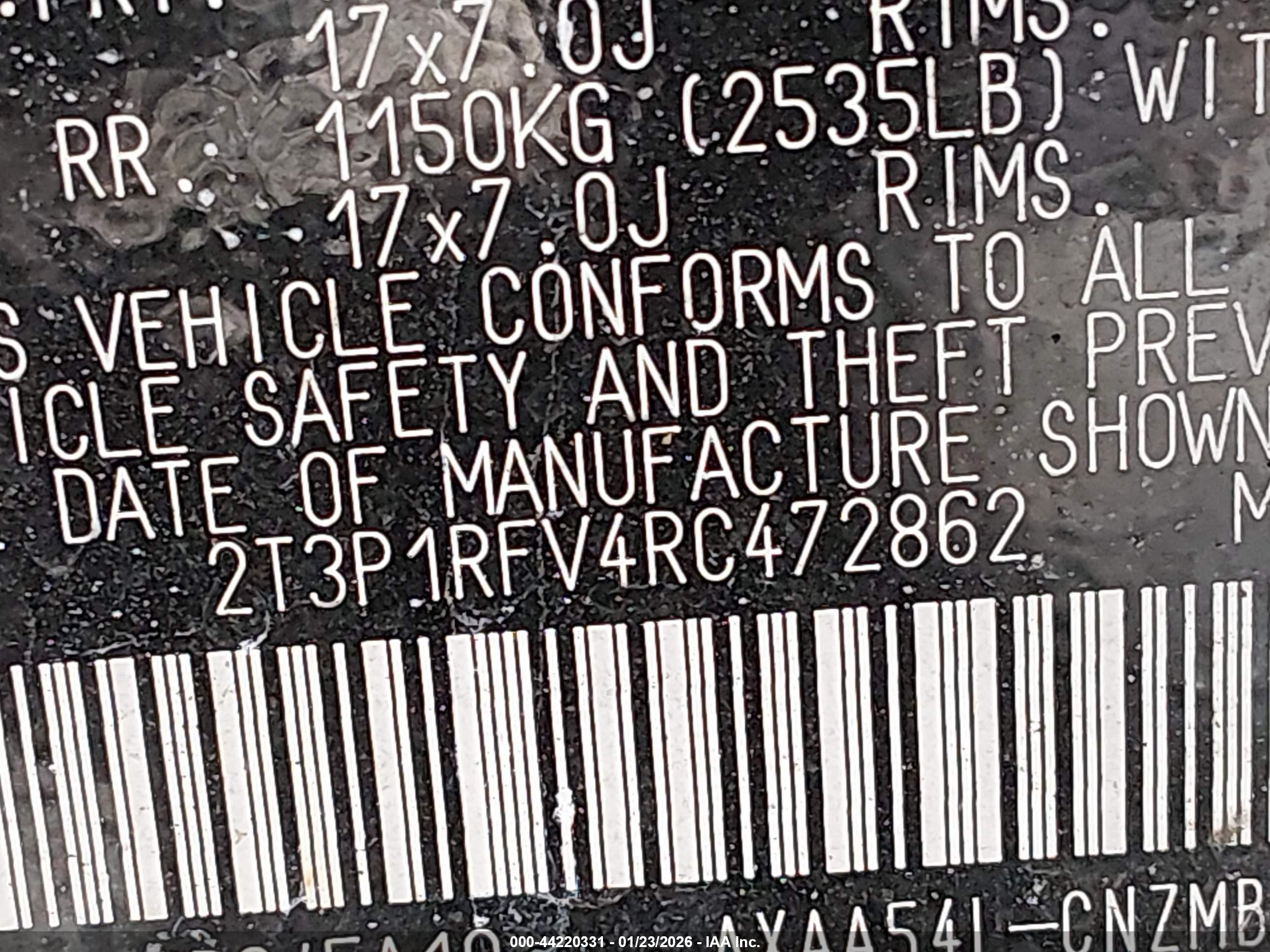 TOYOTA RAV4 image 9