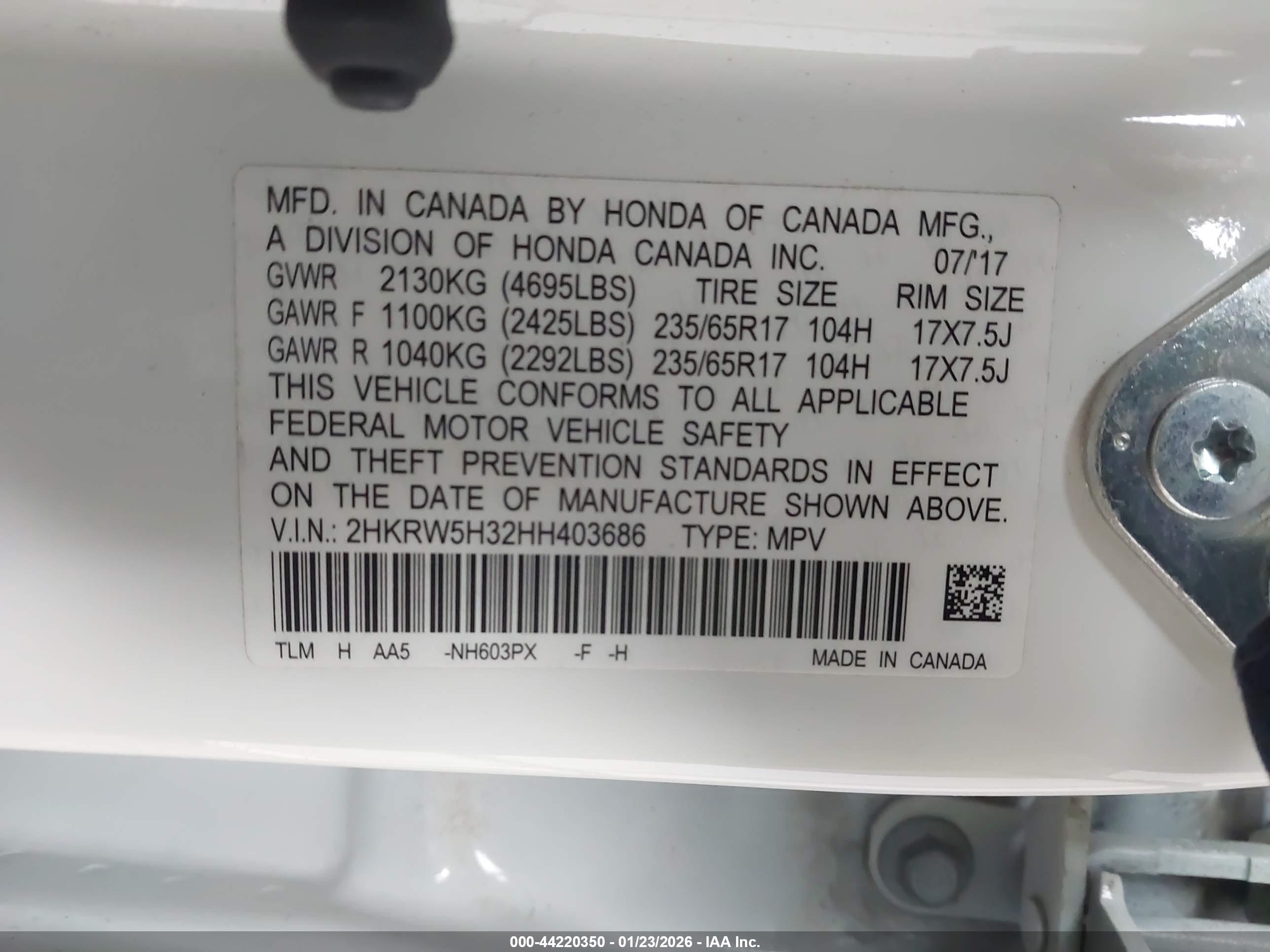 HONDA CR-V image 9