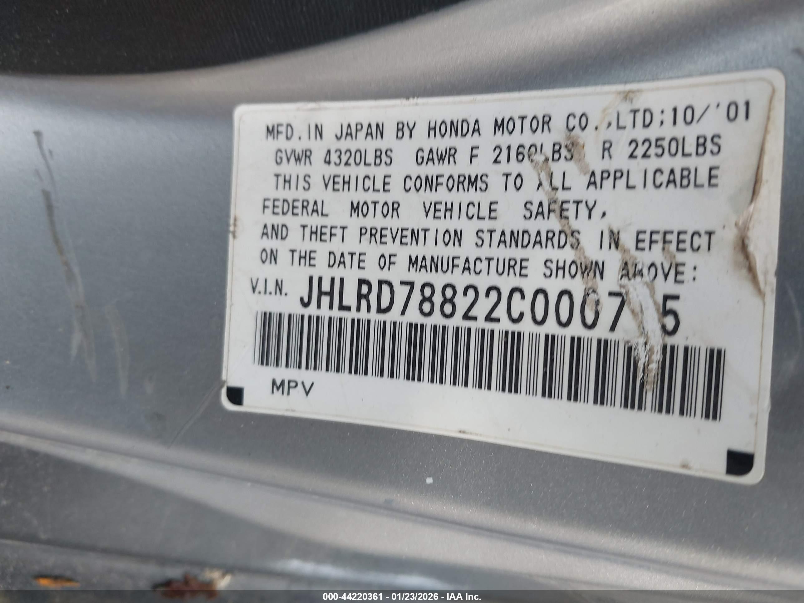 HONDA CR-V image 9