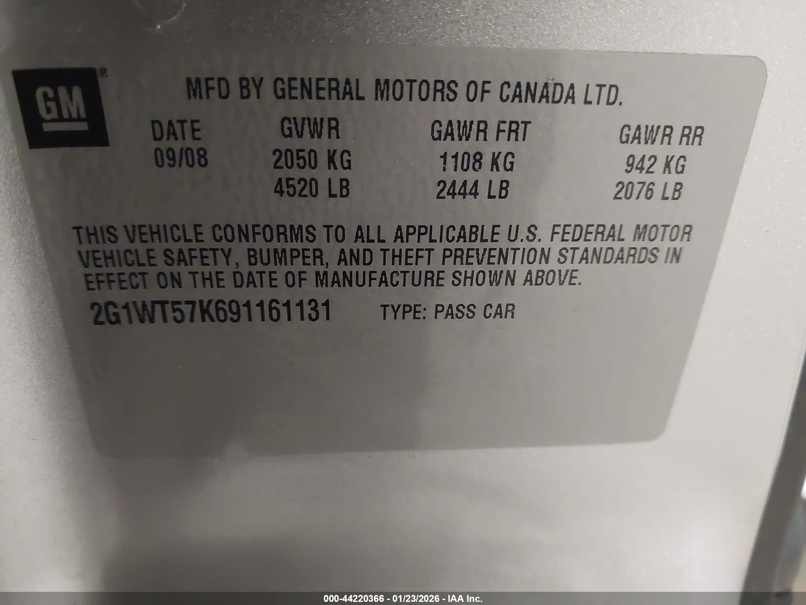 CHEVROLET IMPALA image 9