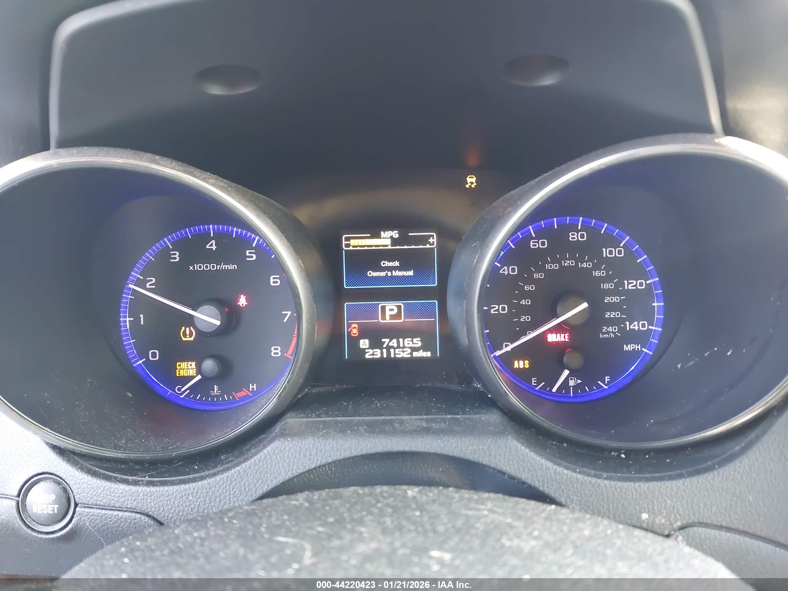 SUBARU OUTBACK image 7