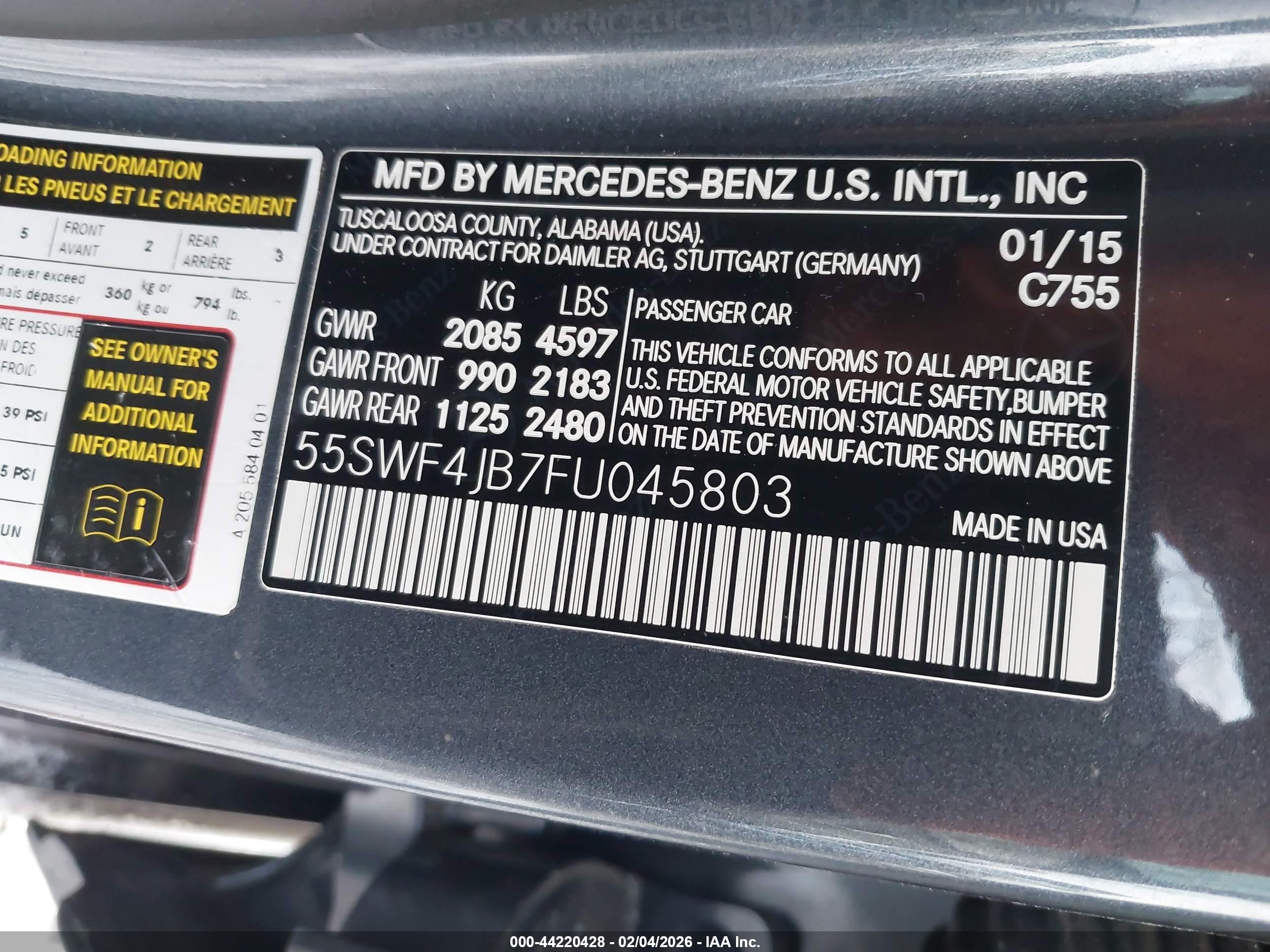 MERCEDES-BENZ C image 9