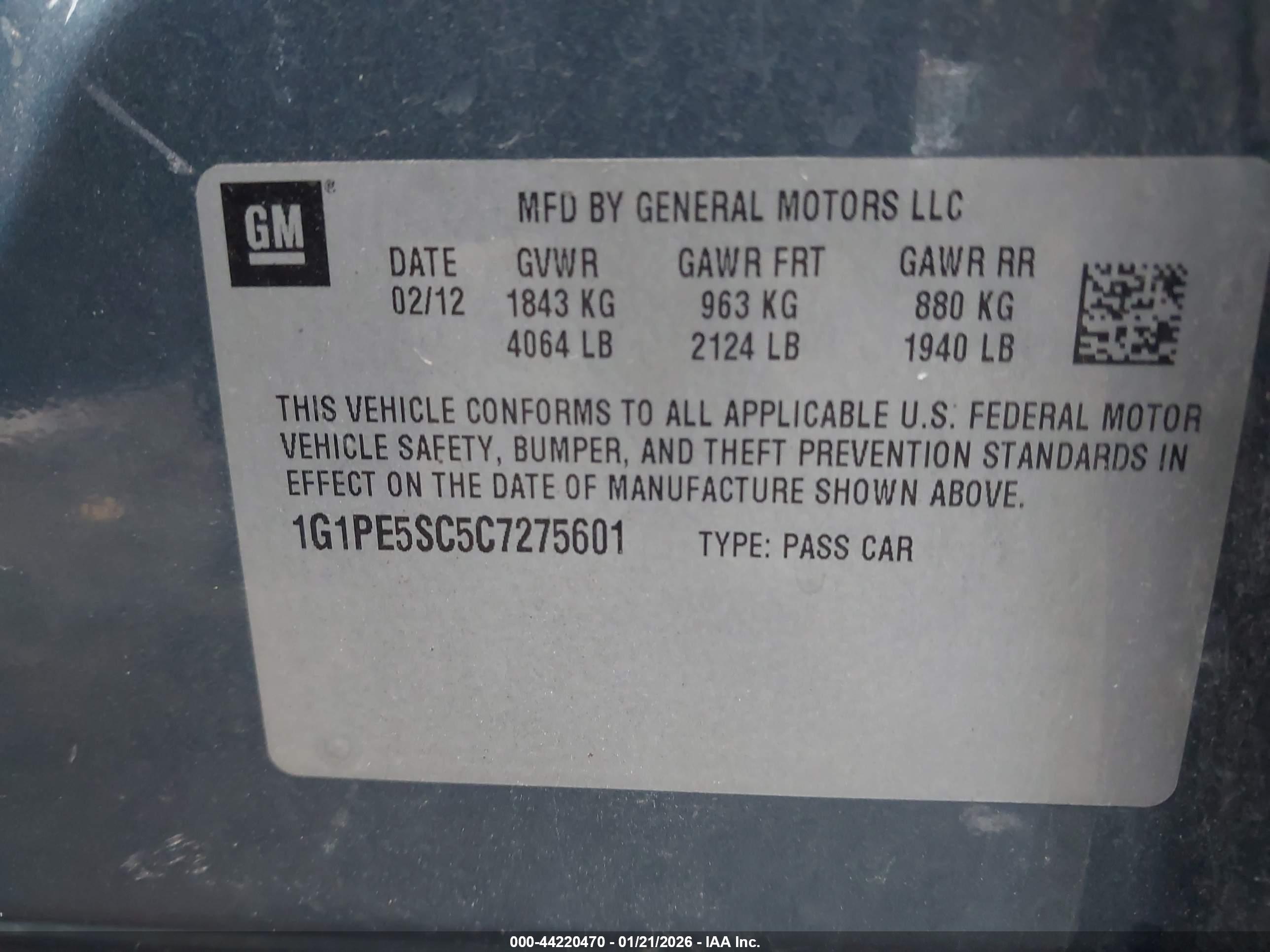 CHEVROLET CRUZE image 9