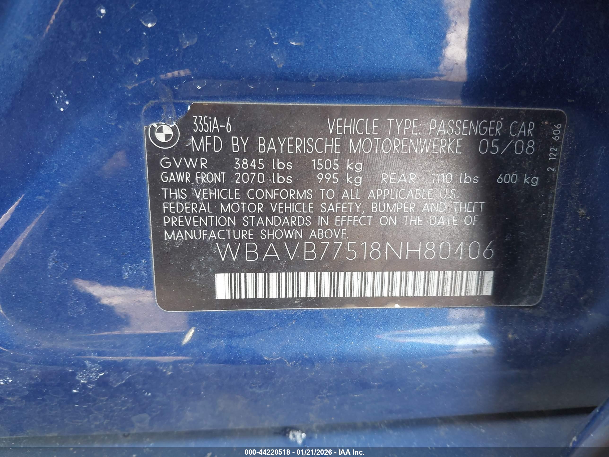 BMW 335I image 9