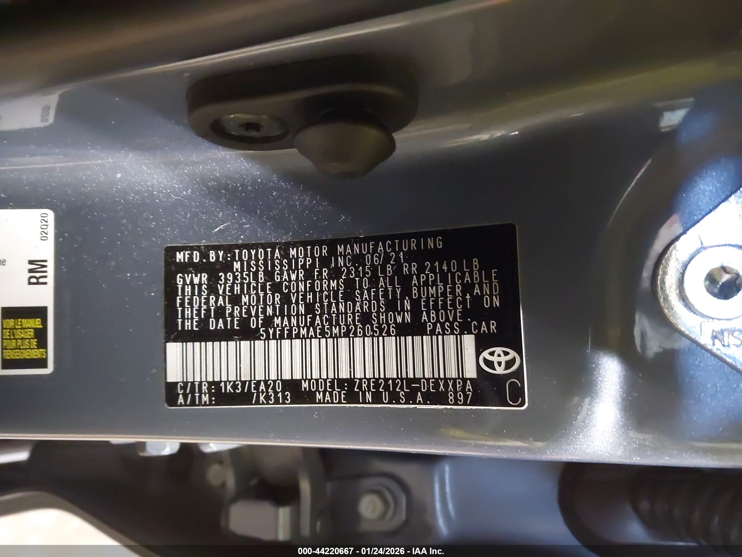 TOYOTA COROLLA image 9