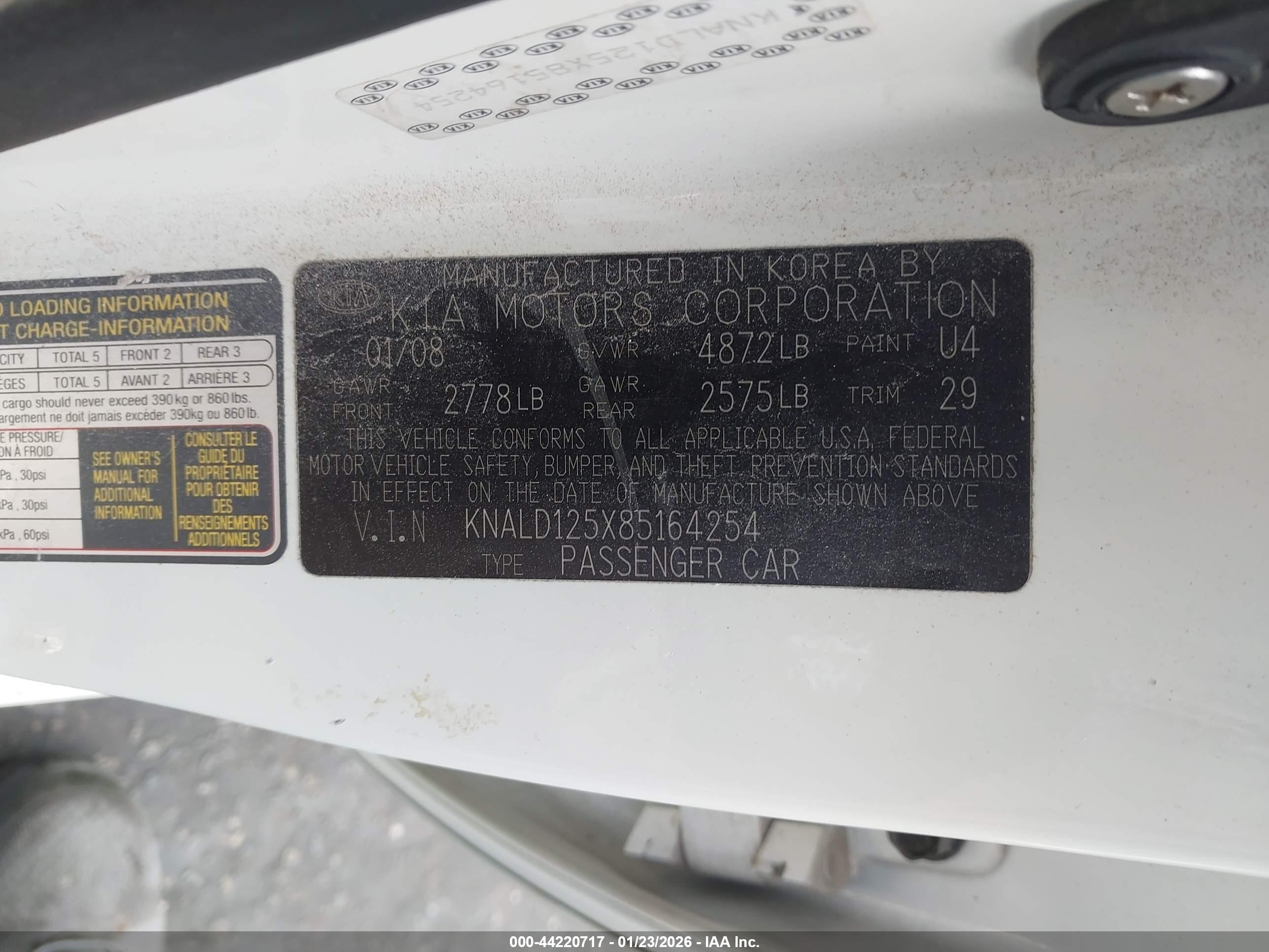 KIA AMANTI image 9