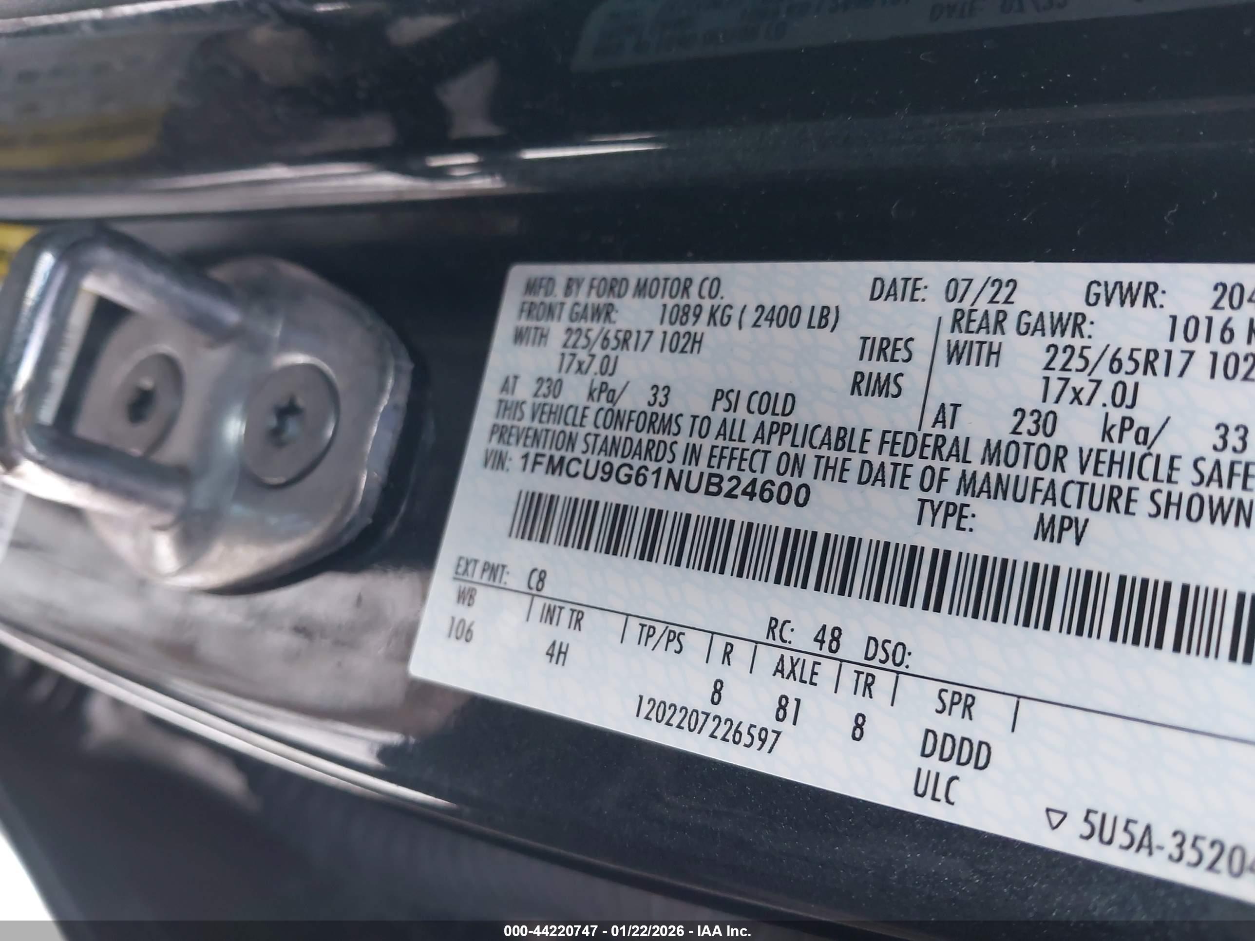 FORD ESCAPE image 9