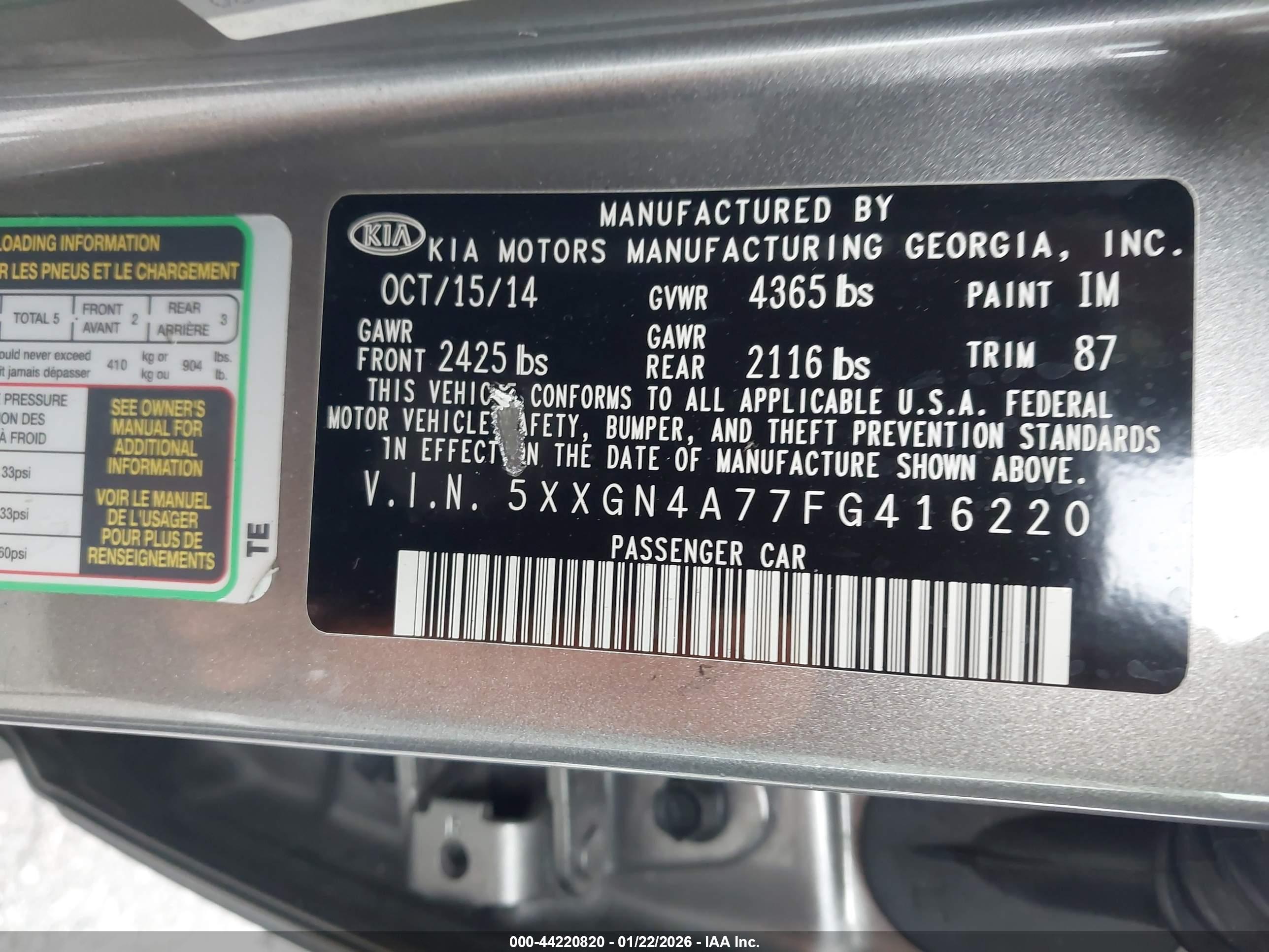 KIA OPTIMA image 9