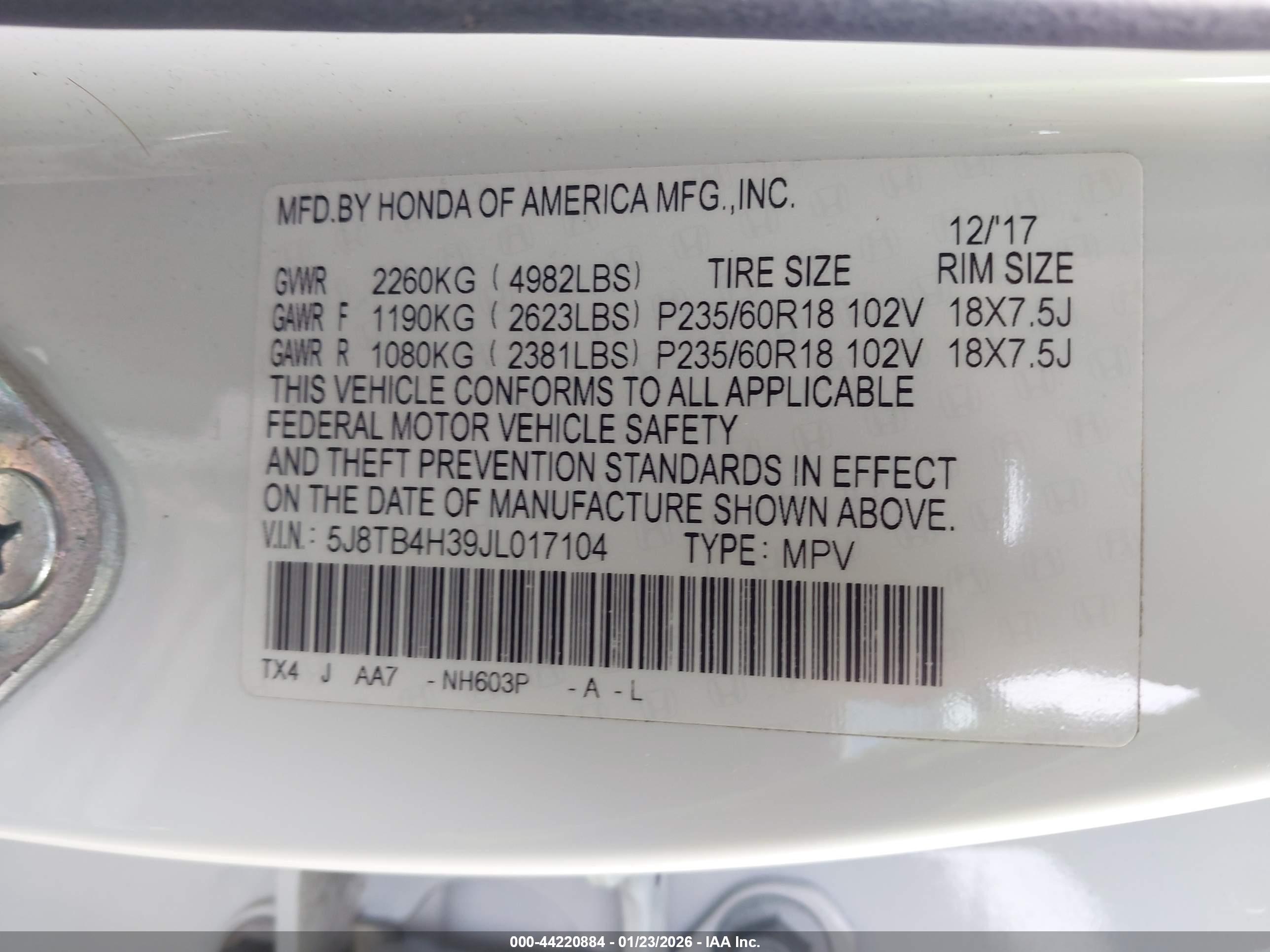 ACURA RDX image 9