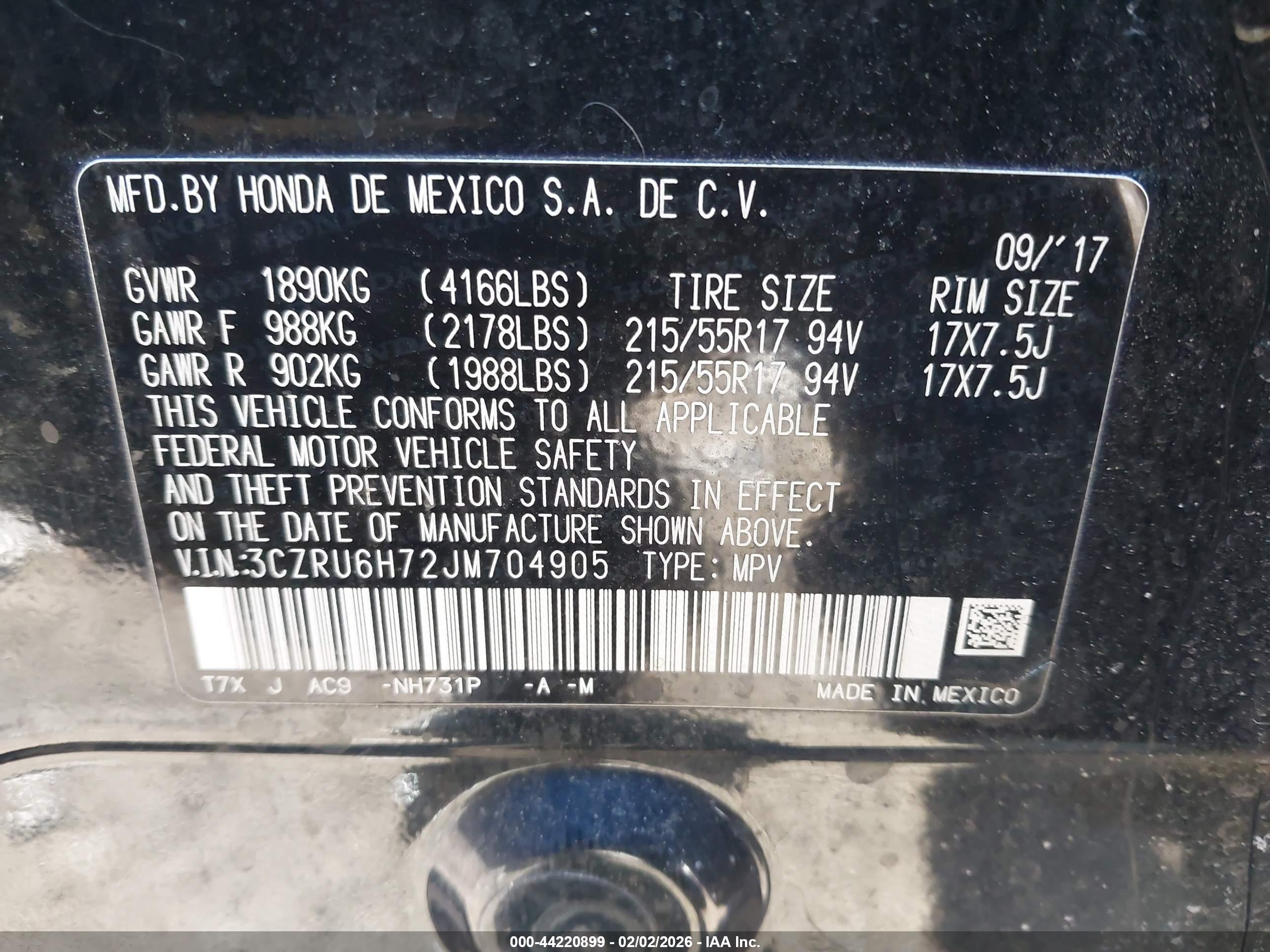 HONDA HR-V image 9