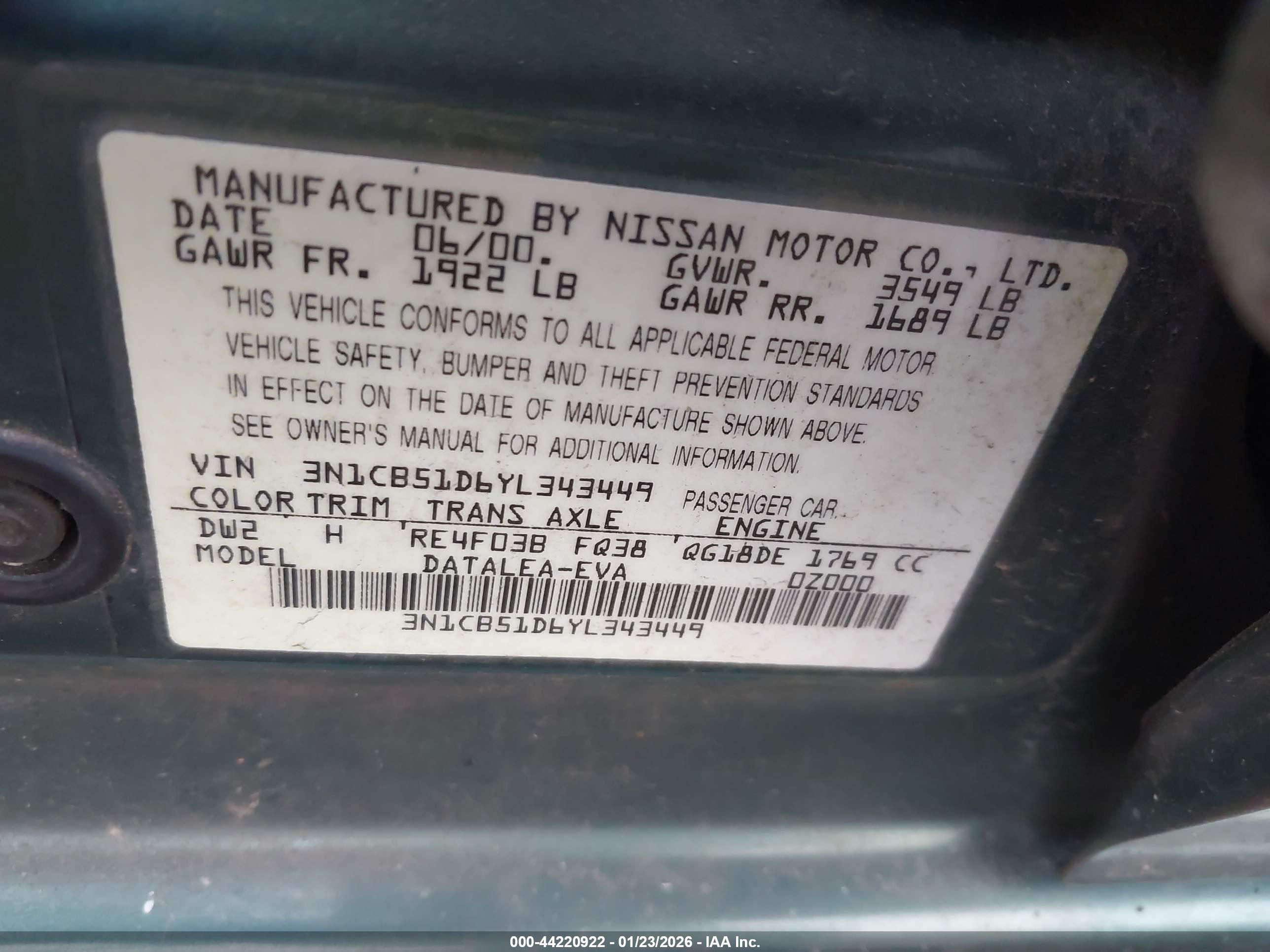 NISSAN SENTRA image 9