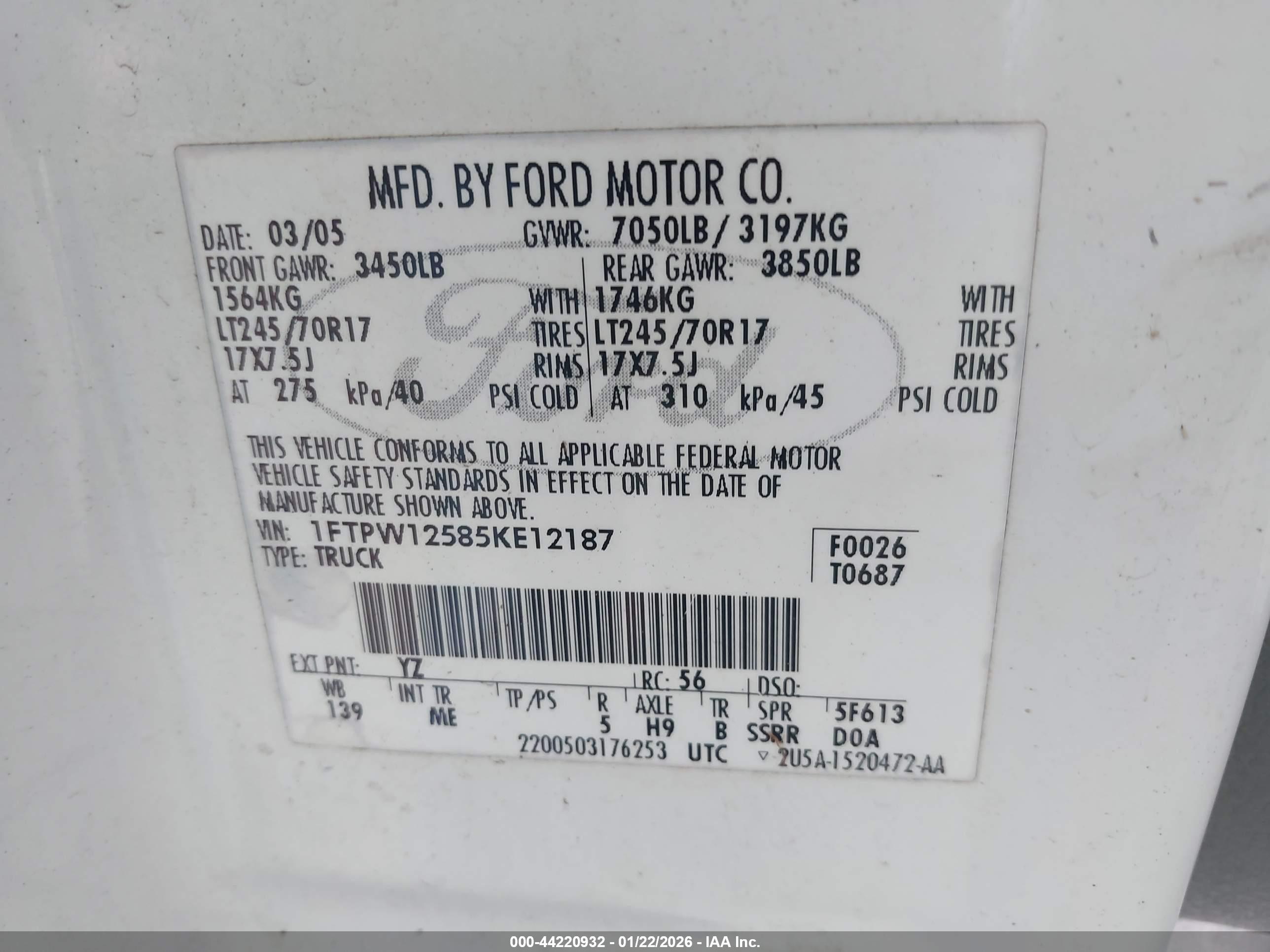 FORD F-150 image 9