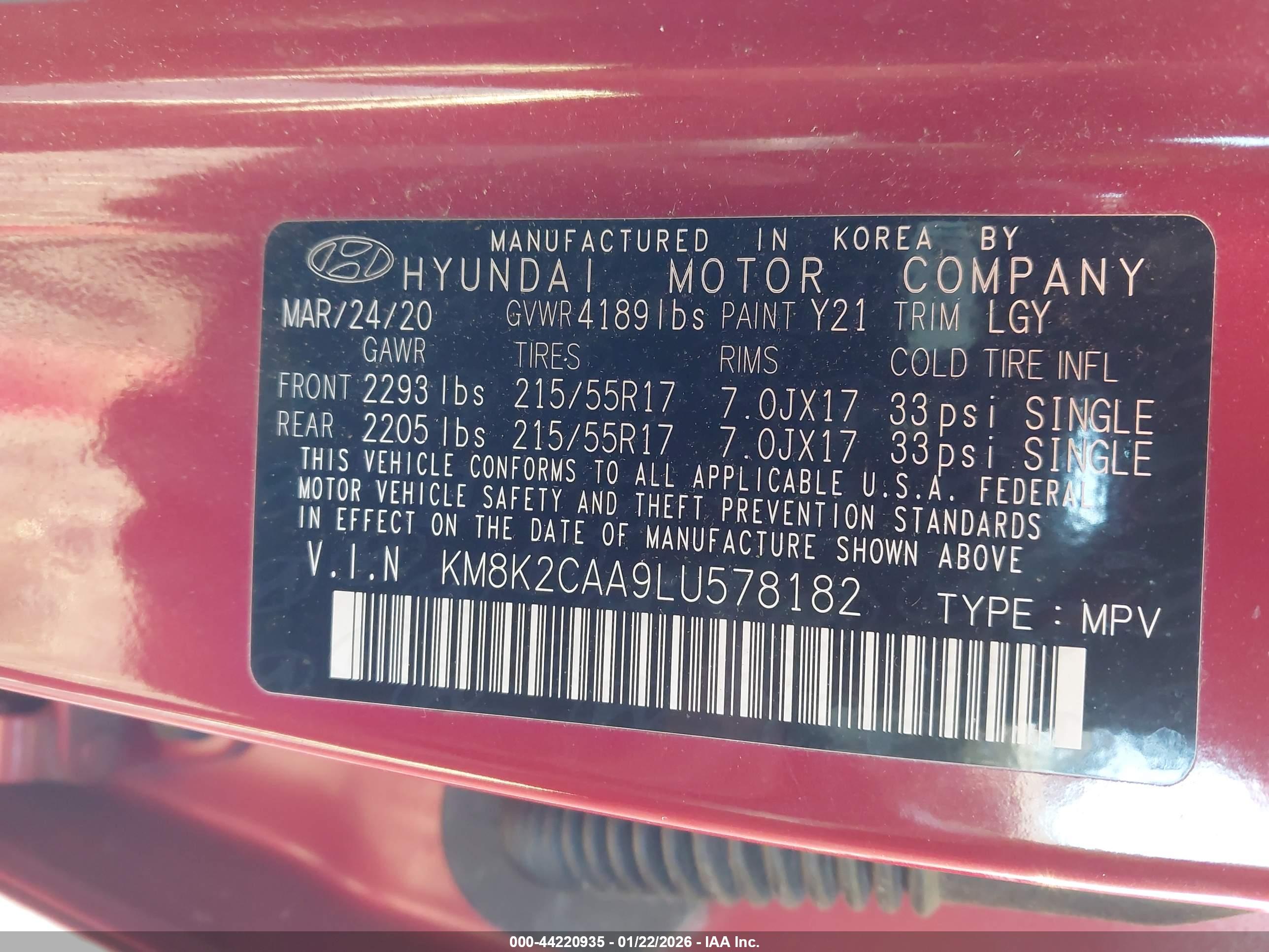 HYUNDAI KONA image 9