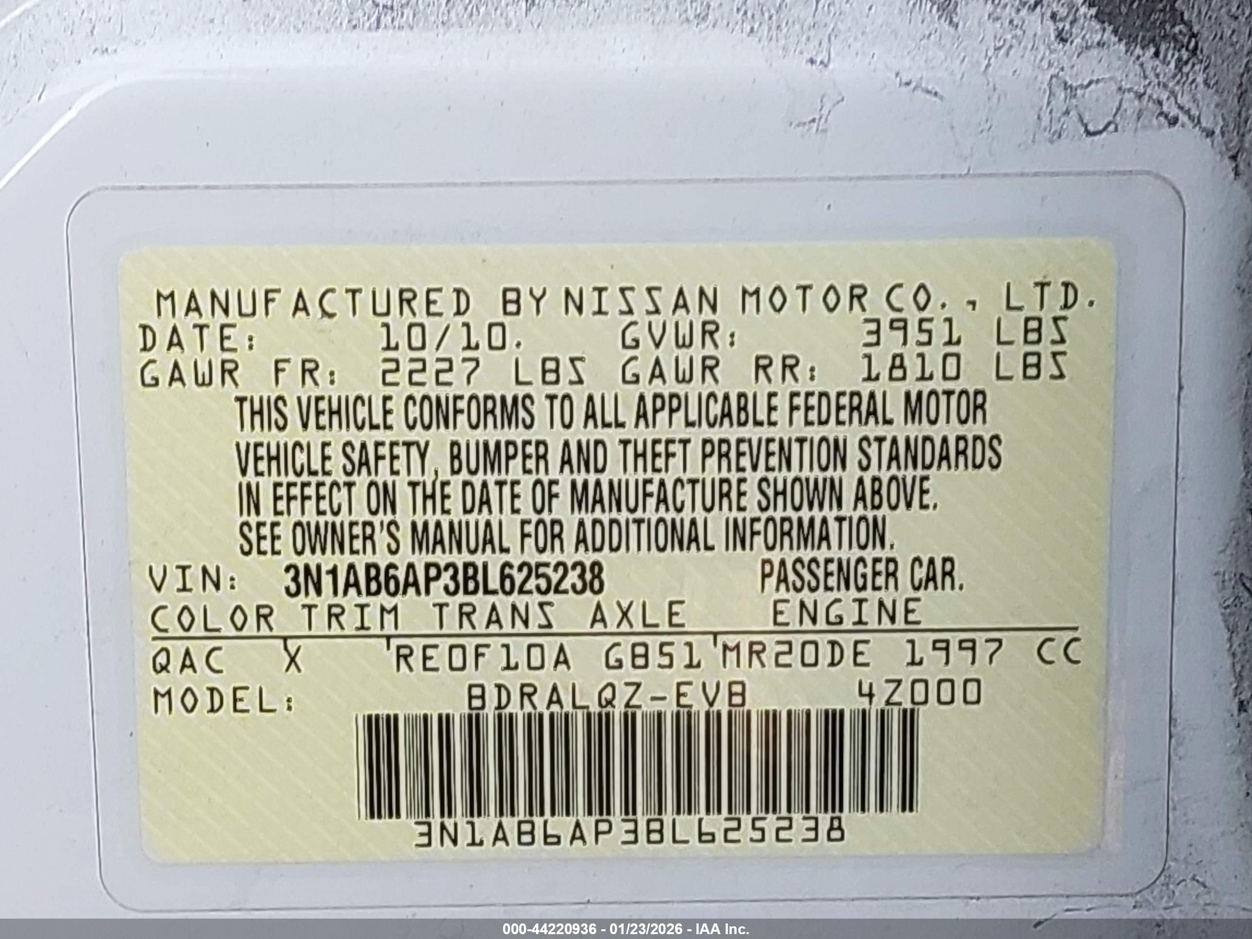 NISSAN SENTRA image 9