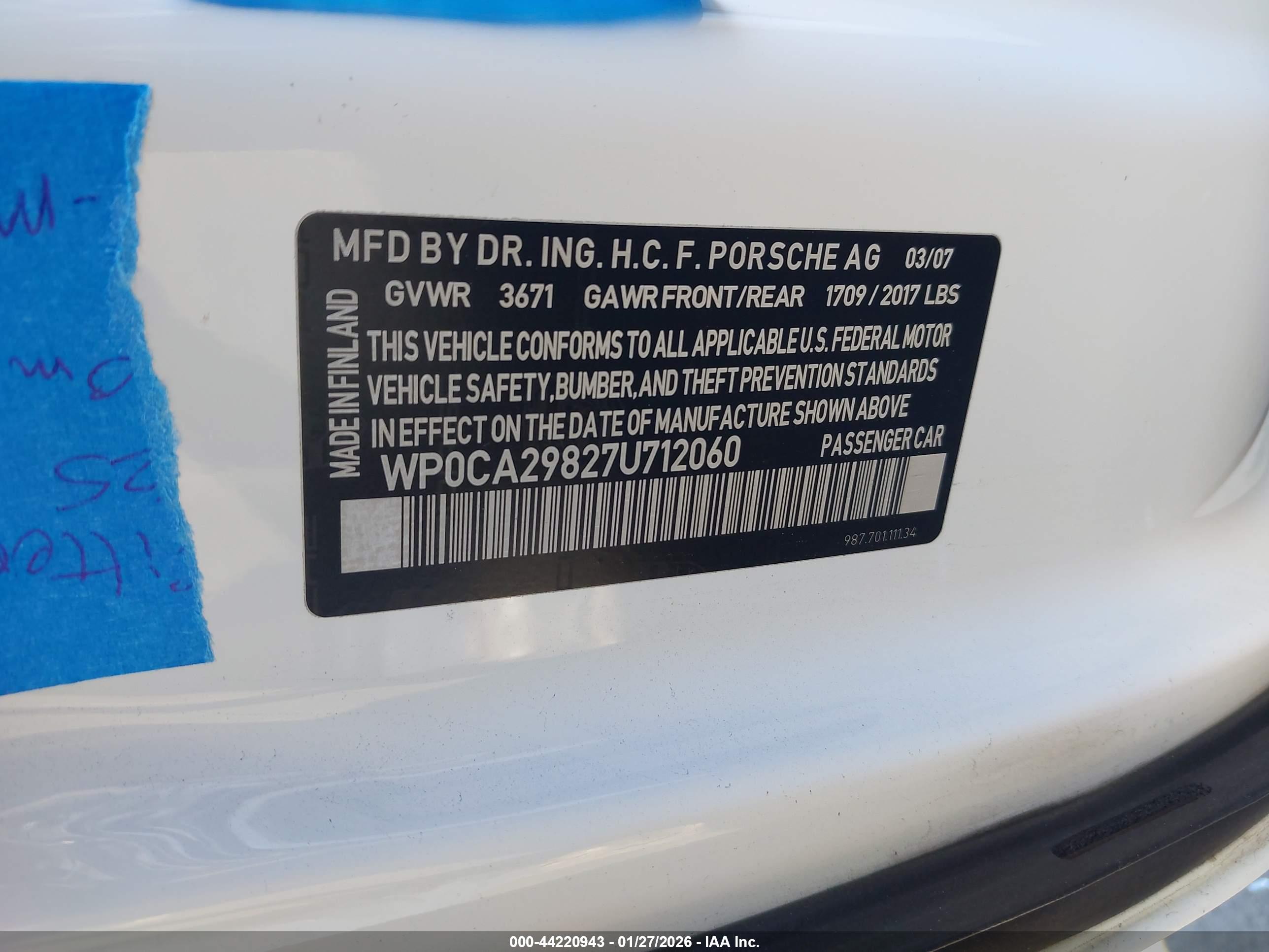 PORSCHE BOXSTER image 9