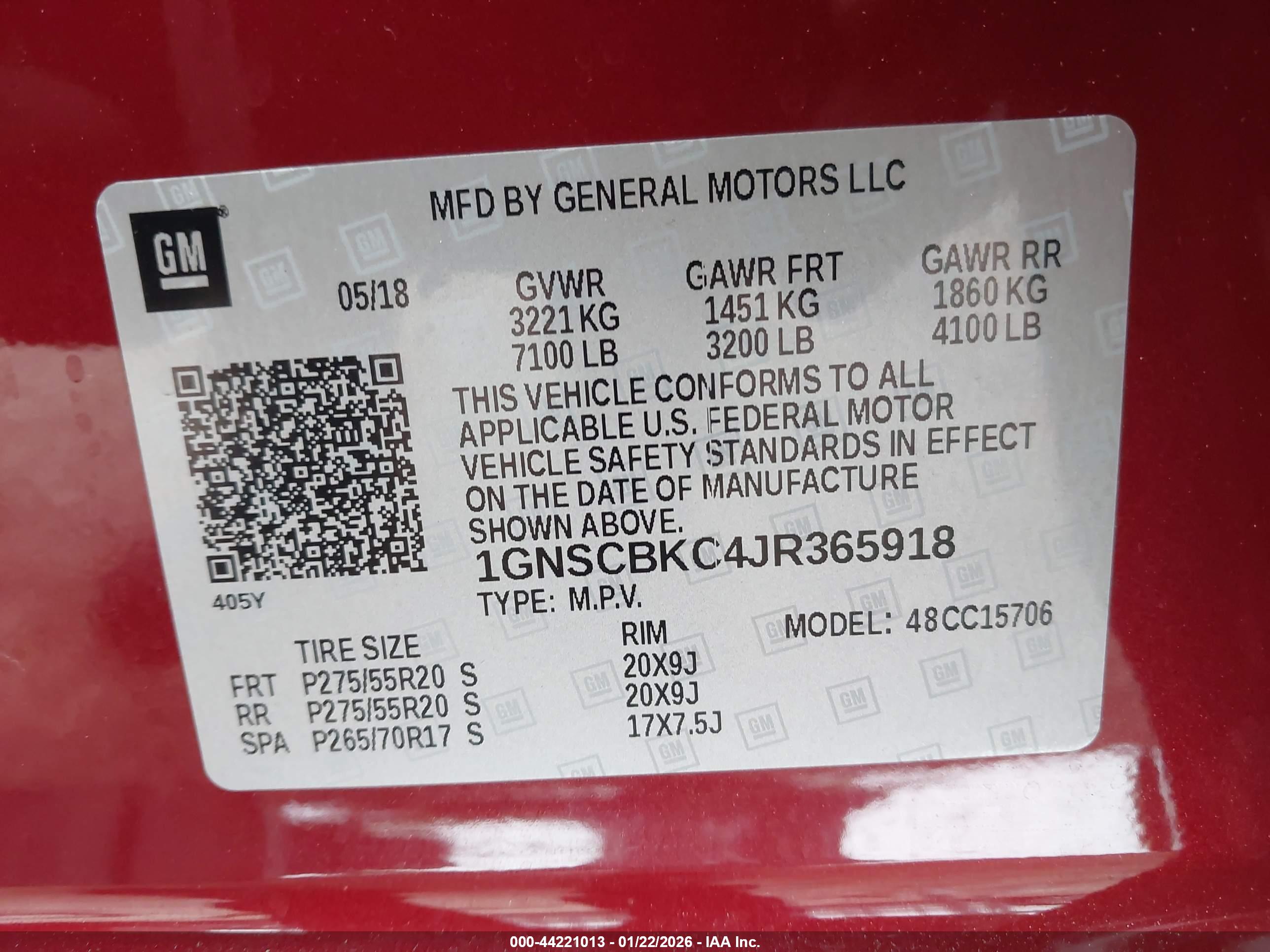 CHEVROLET TAHOE image 9