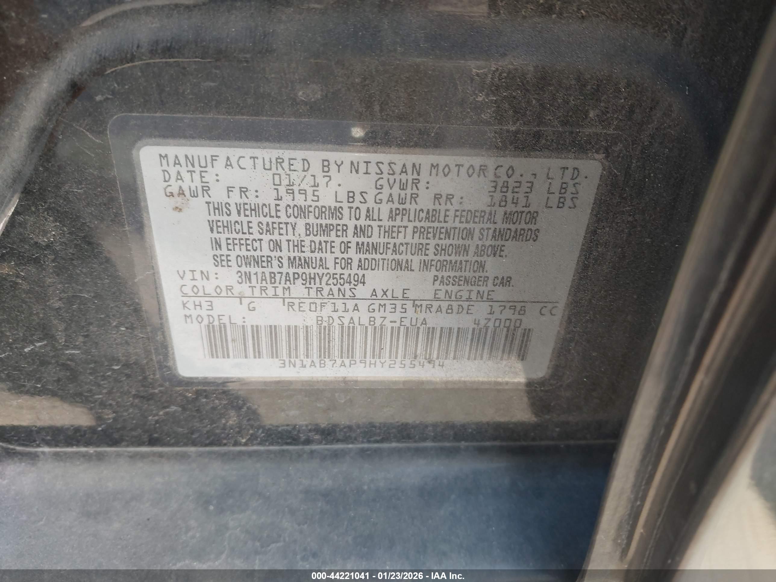 NISSAN SENTRA image 9