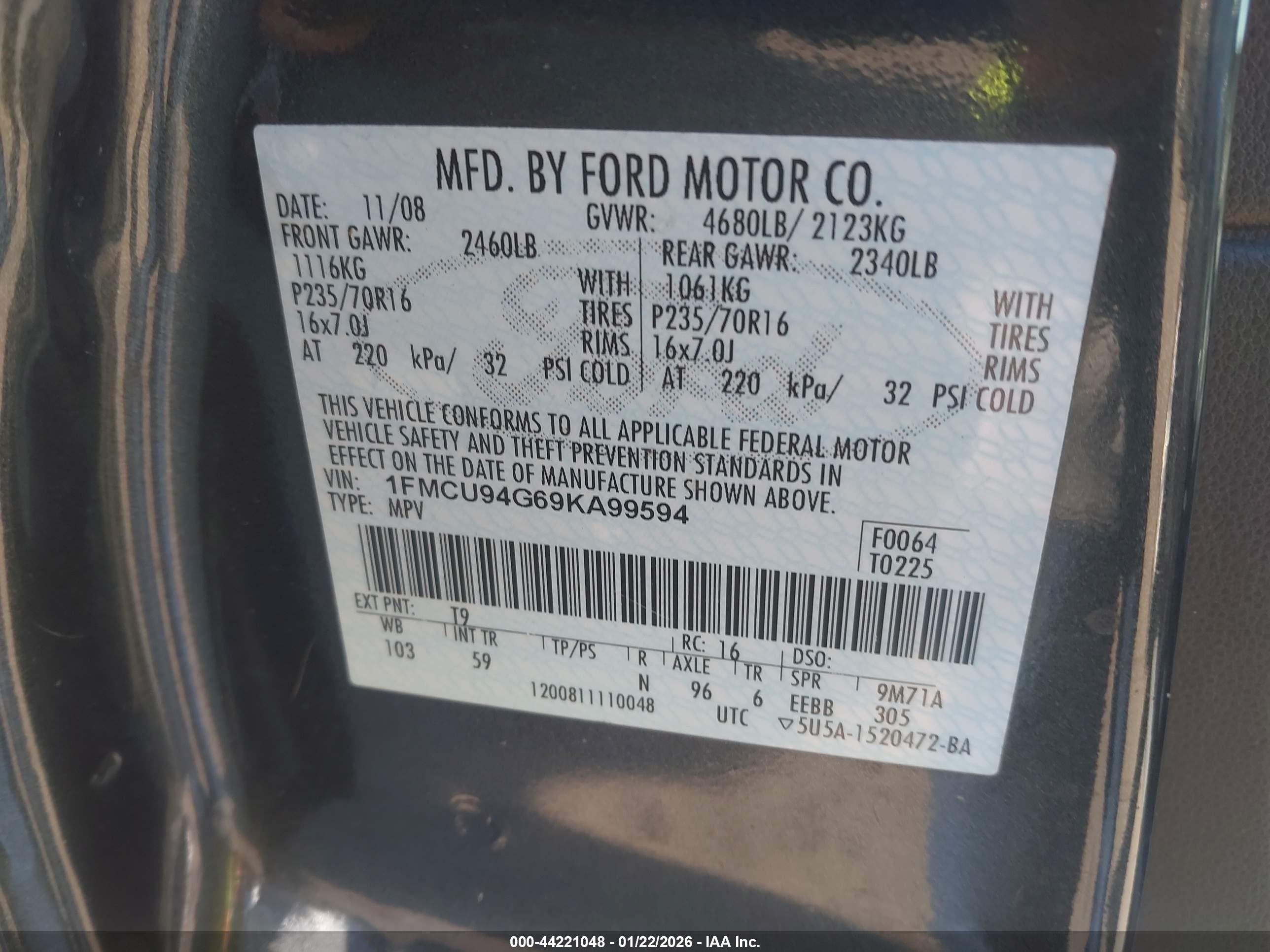 FORD ESCAPE image 9