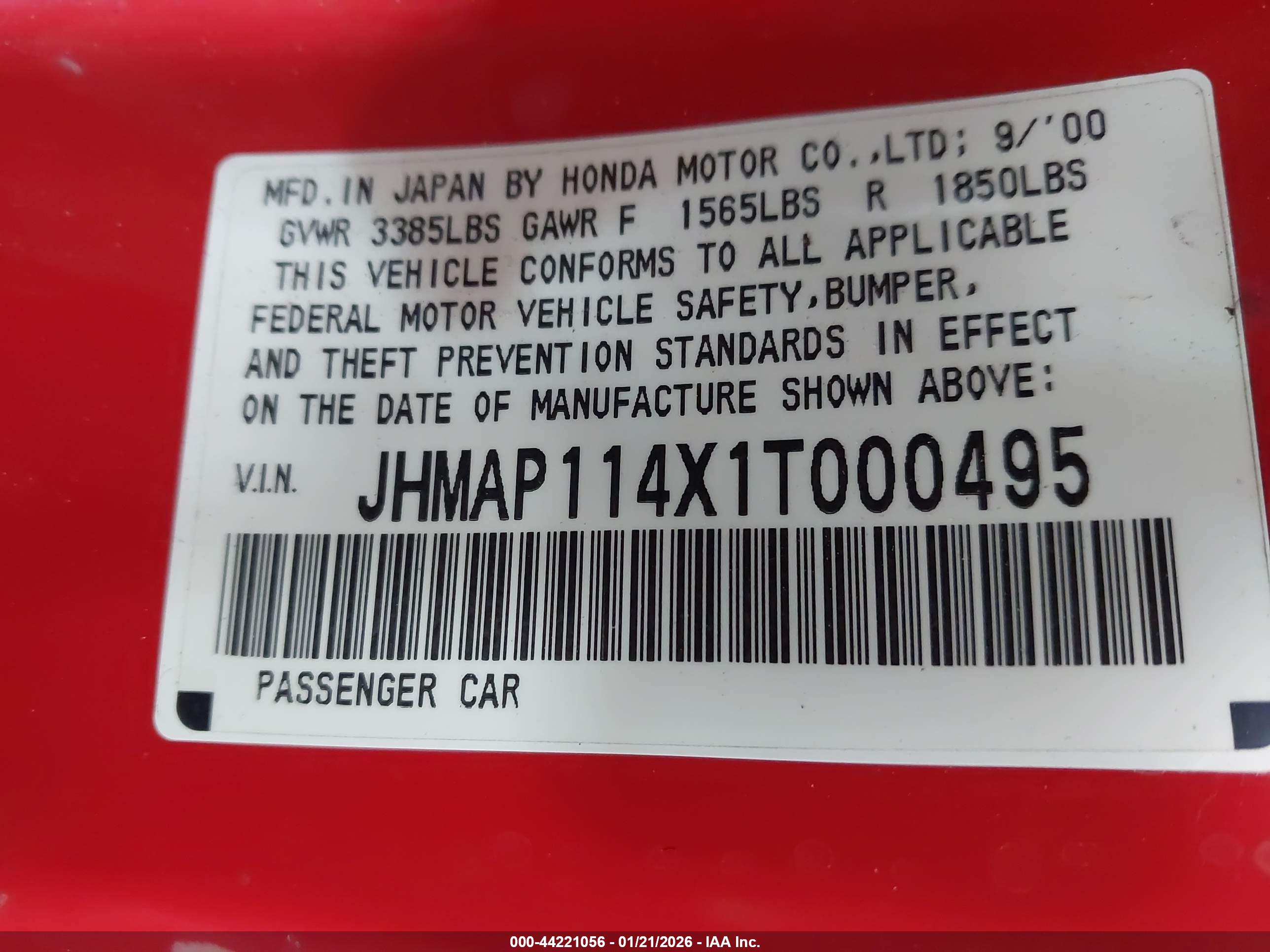 HONDA S2000 image 9