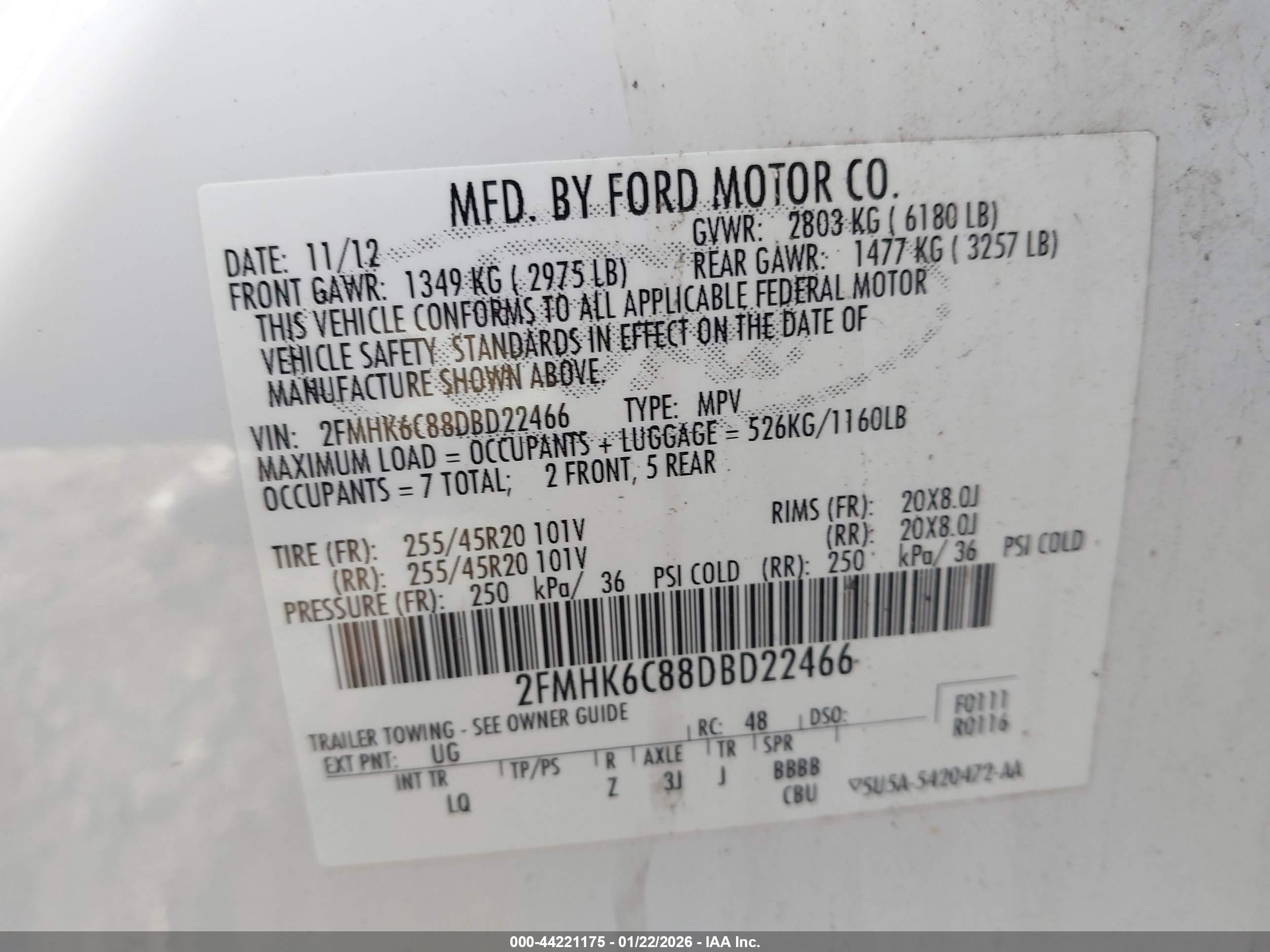 FORD FLEX image 9