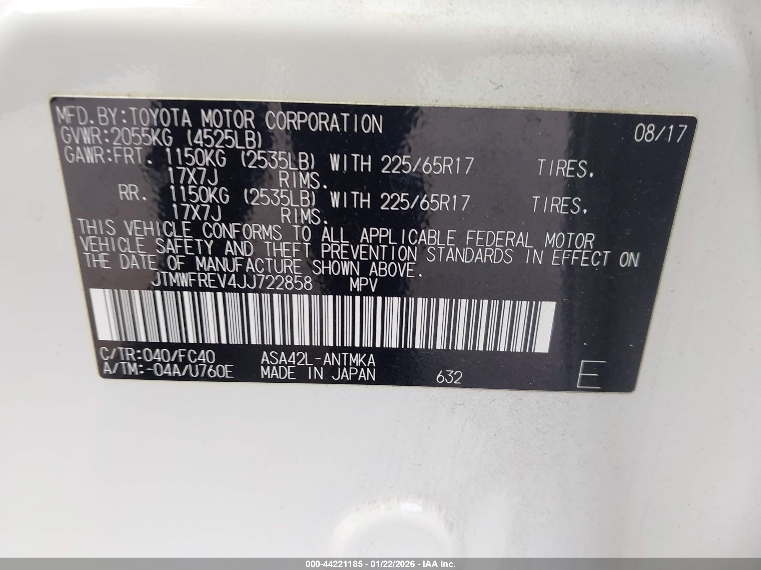TOYOTA RAV4 image 9