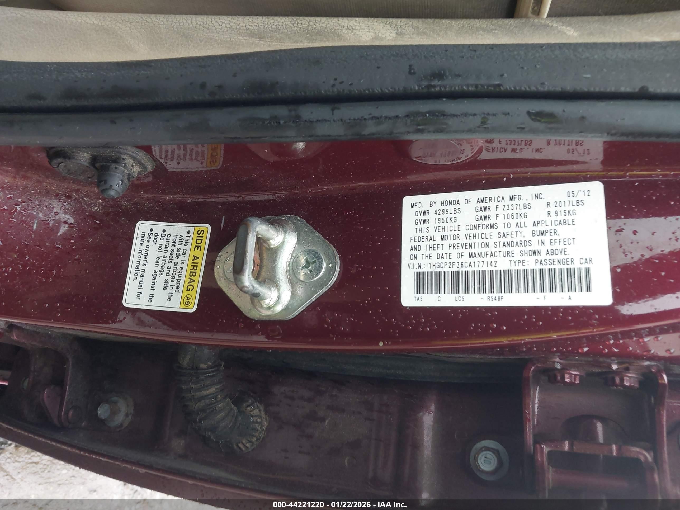 HONDA ACCORD image 9