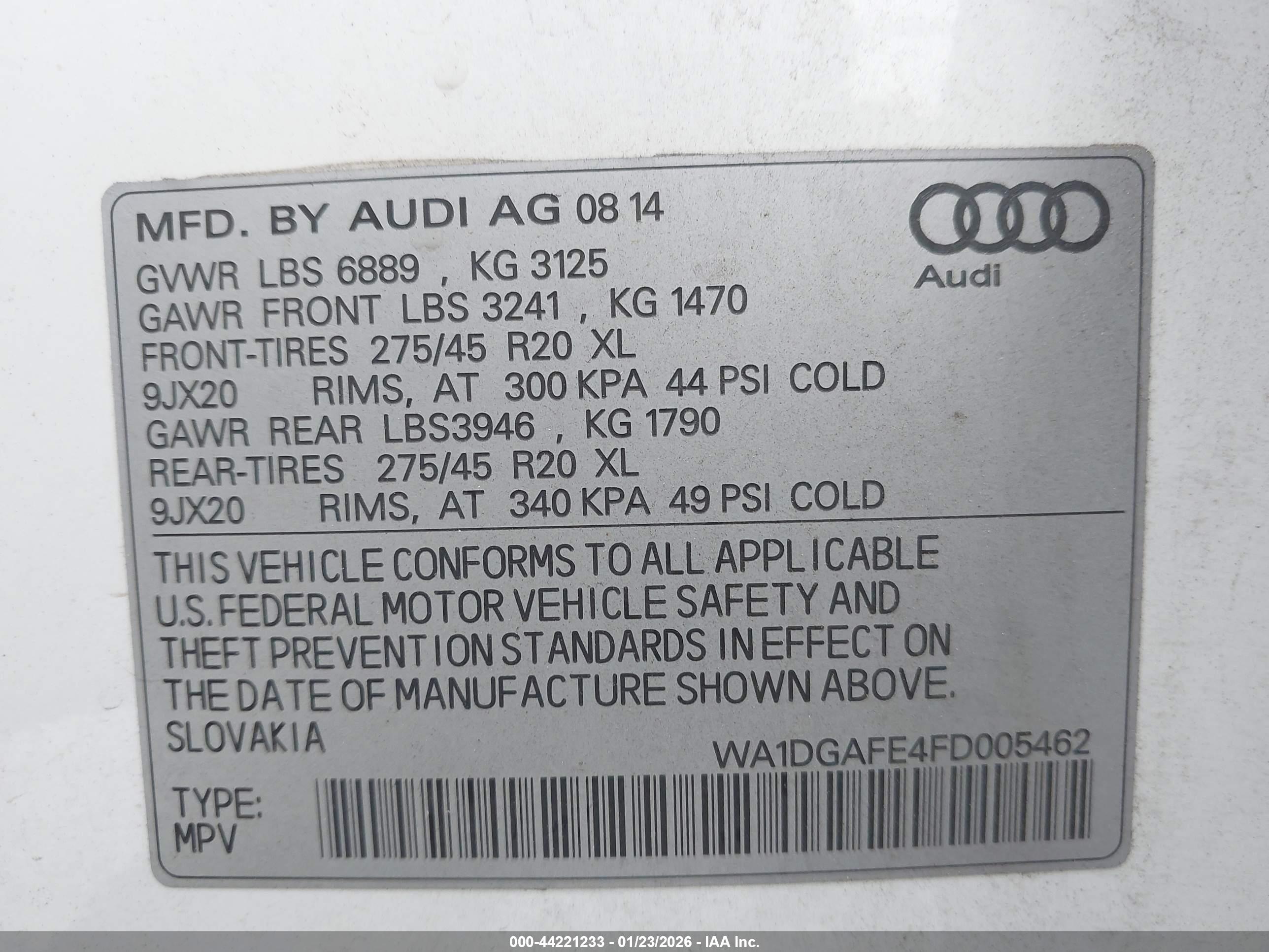AUDI Q7 image 9