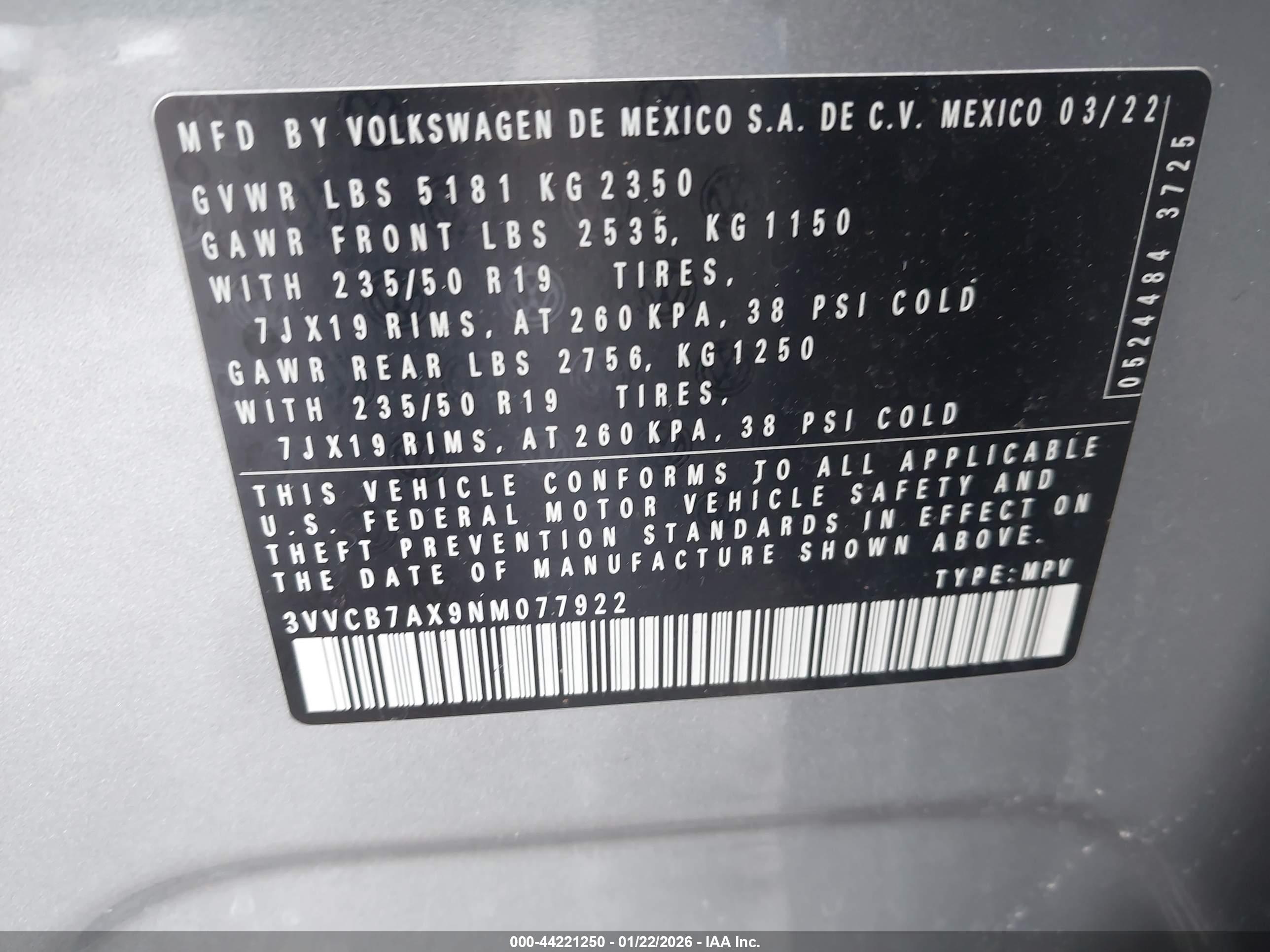 VOLKSWAGEN TIGUAN image 9