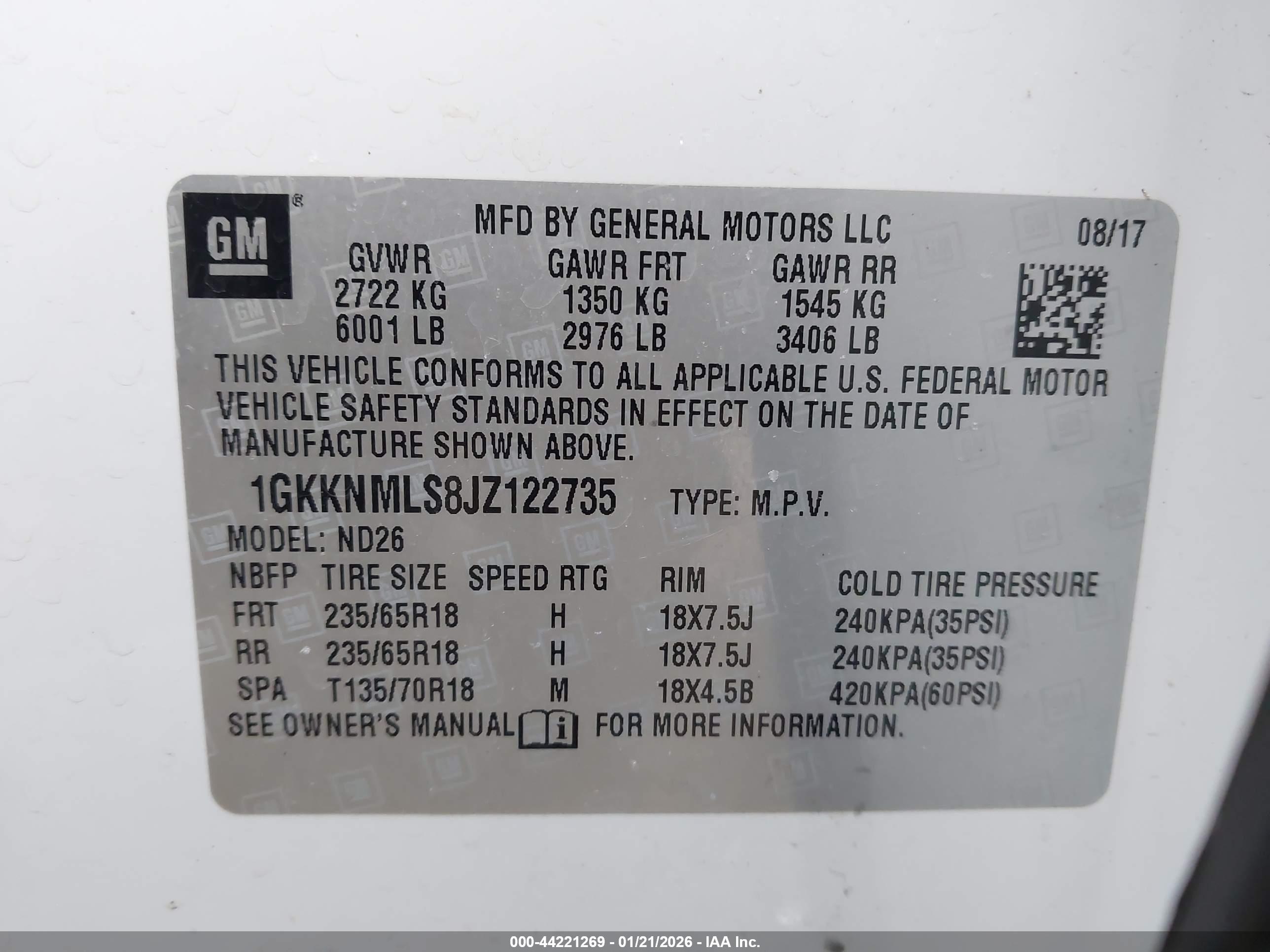 GMC ACADIA image 9