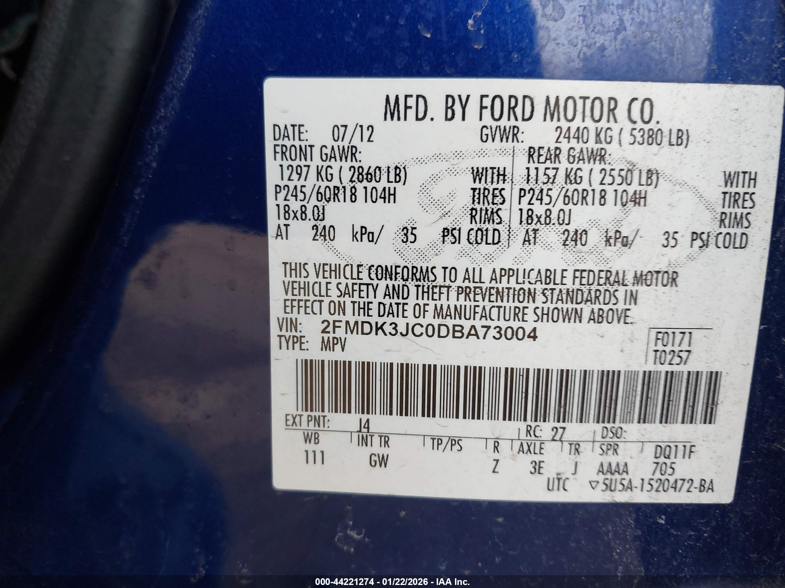 FORD EDGE image 9