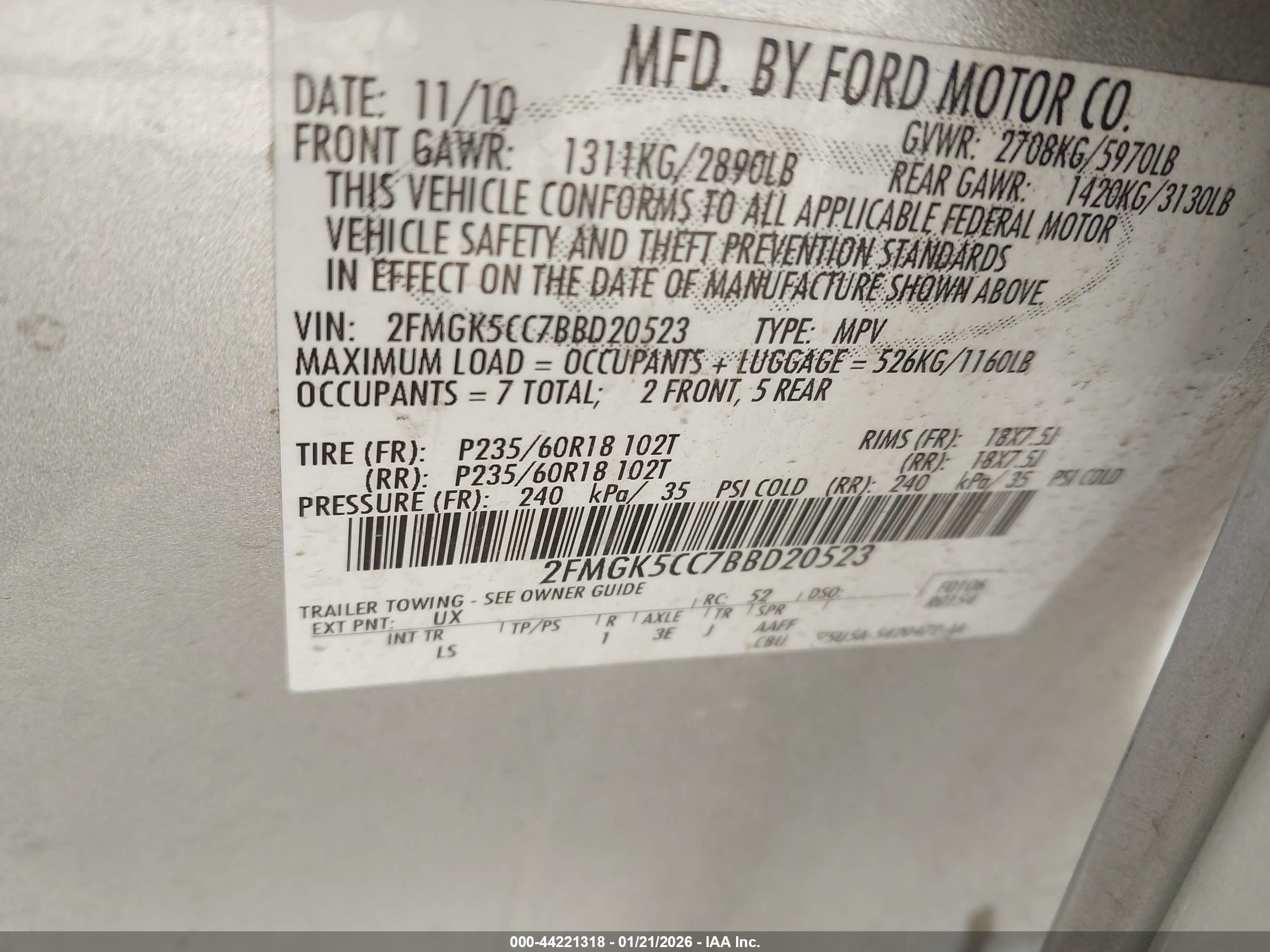 FORD FLEX image 9