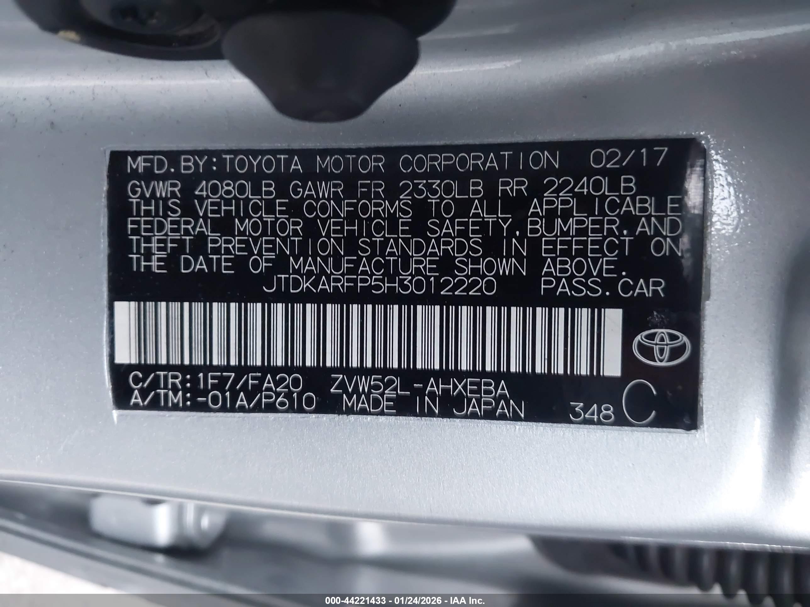 TOYOTA PRIUS image 9