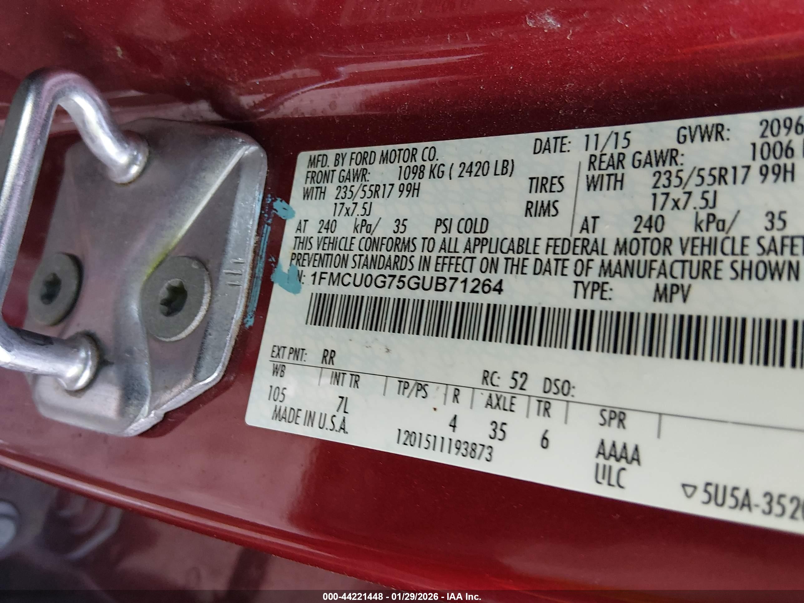 FORD ESCAPE image 9