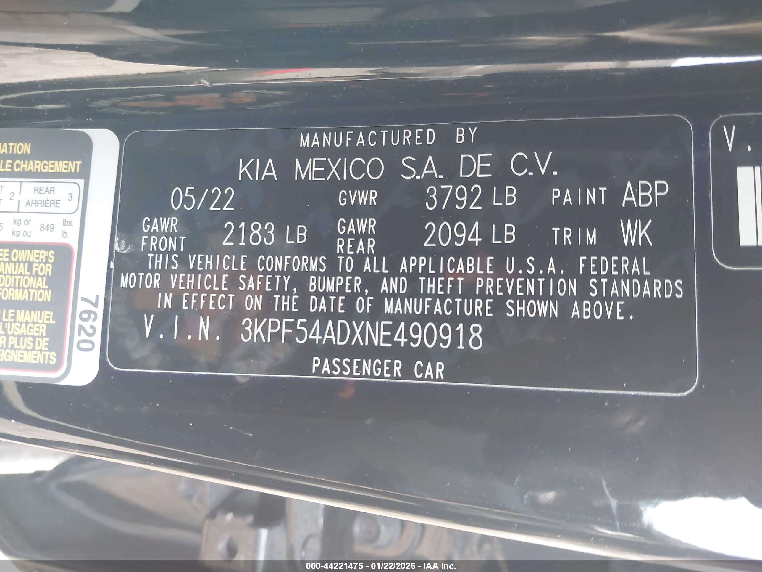 KIA FORTE image 9