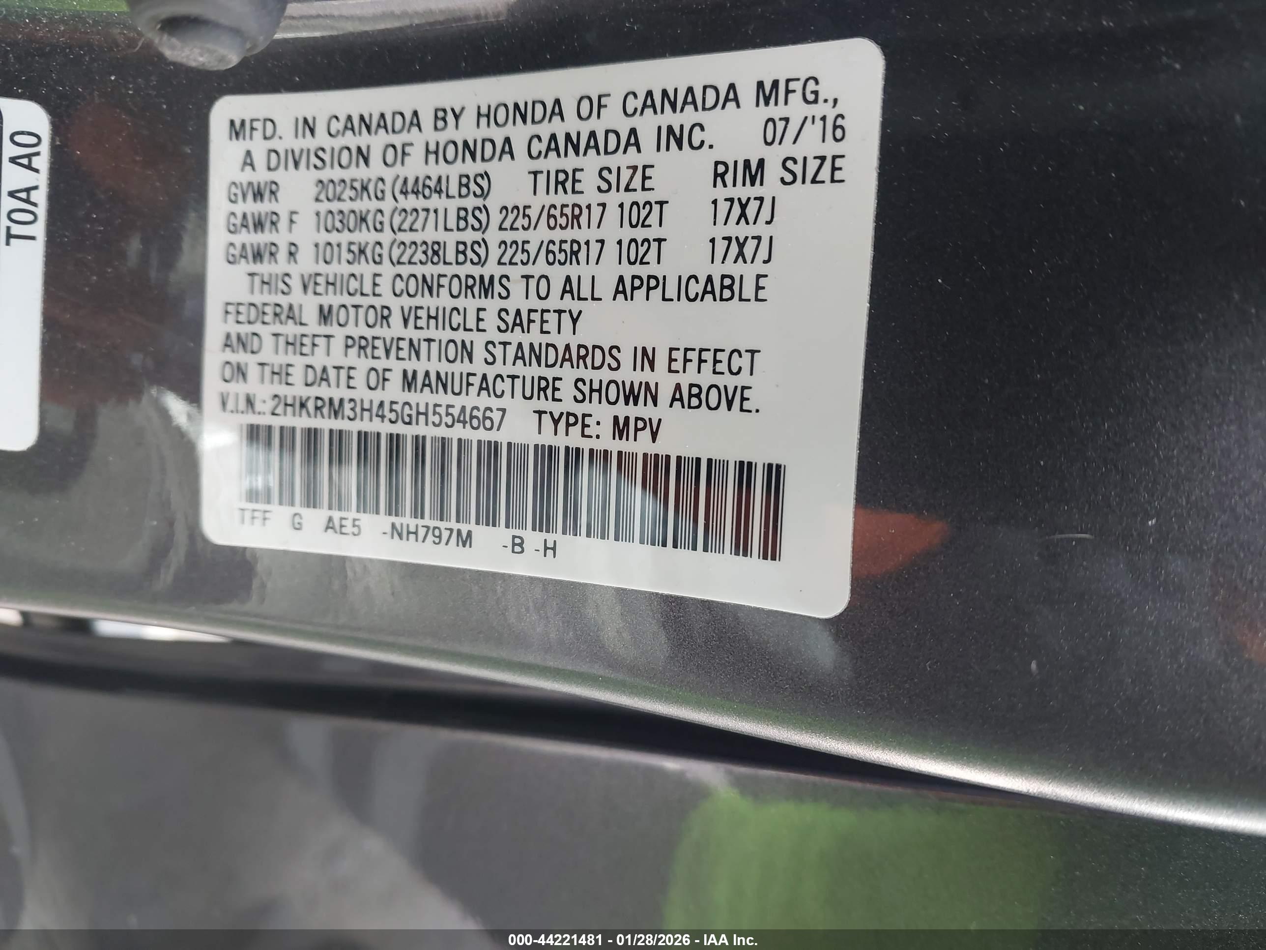 HONDA CR-V image 9