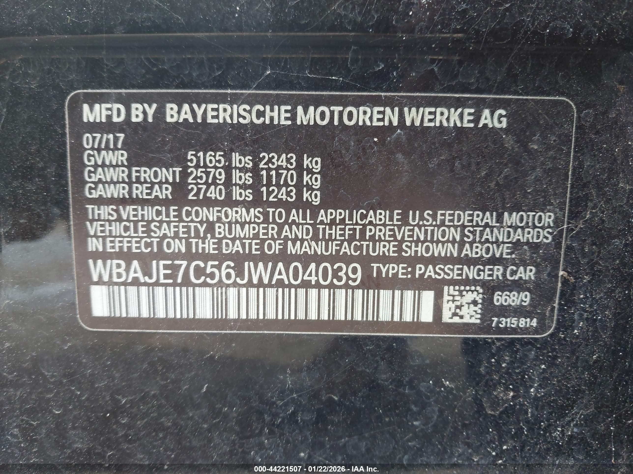 BMW 540I image 9