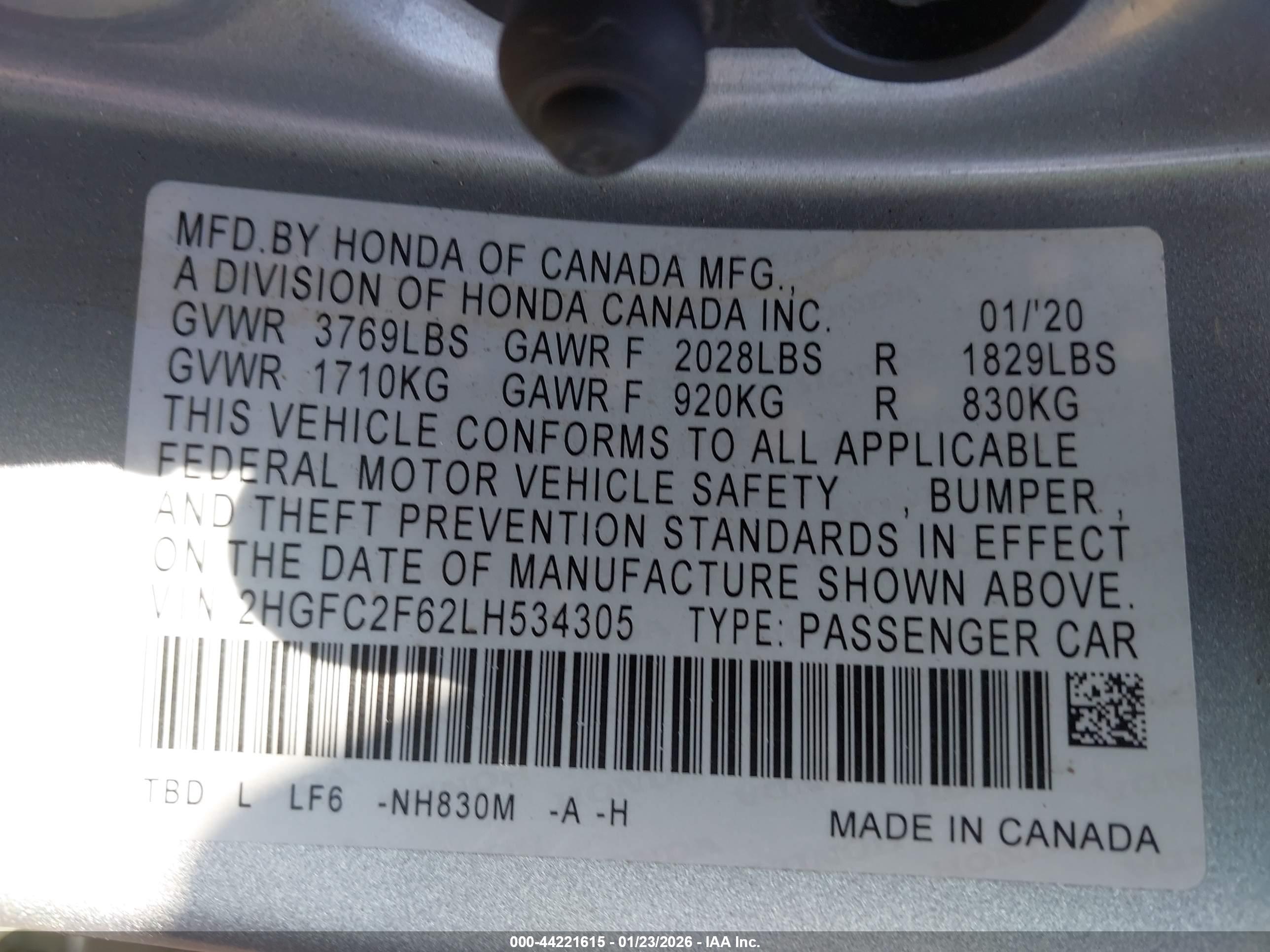HONDA CIVIC image 9