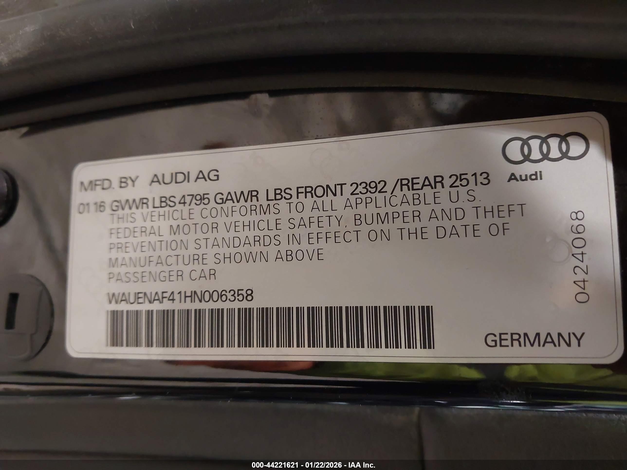 AUDI A4 image 9