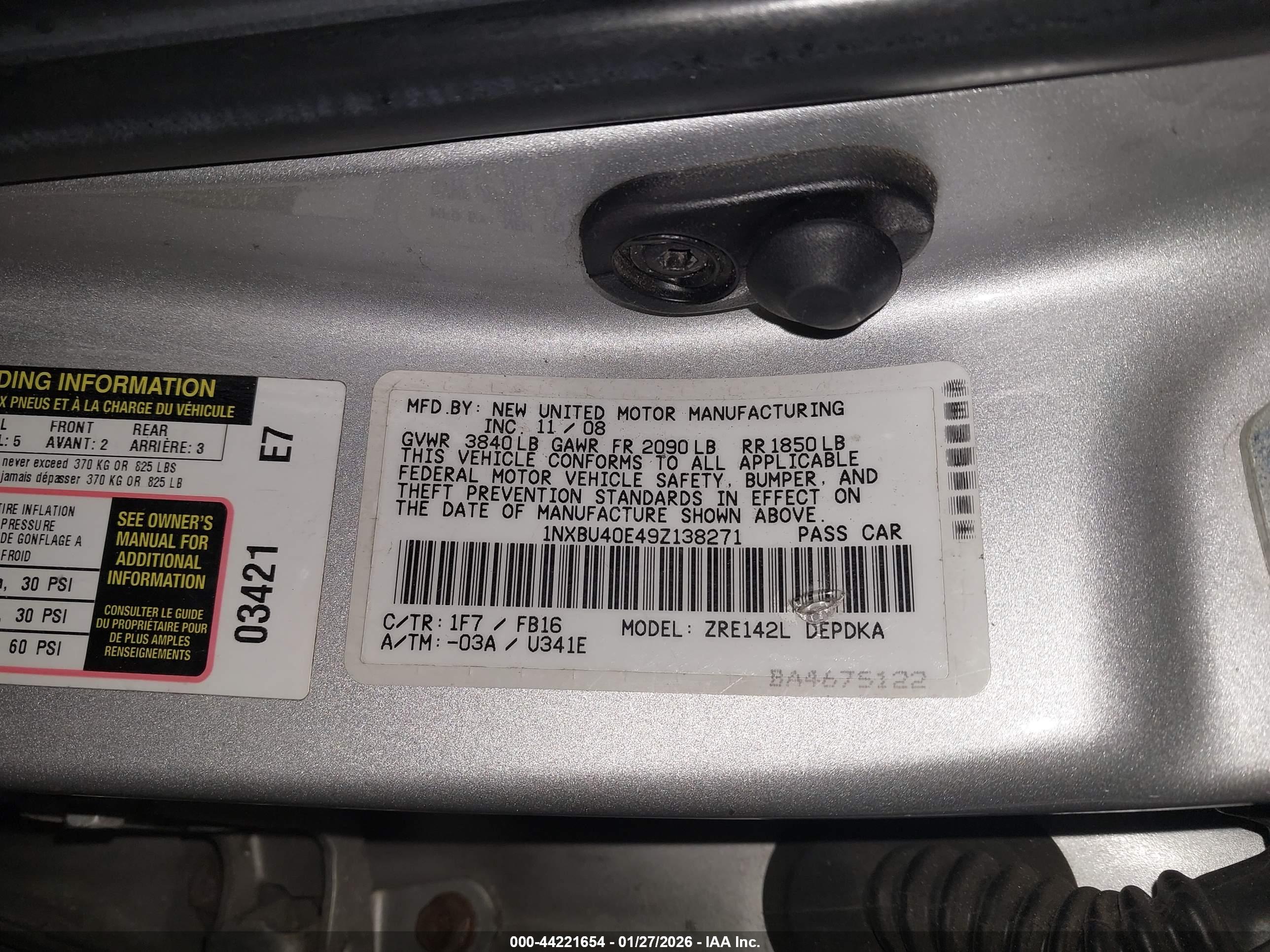 TOYOTA COROLLA image 9