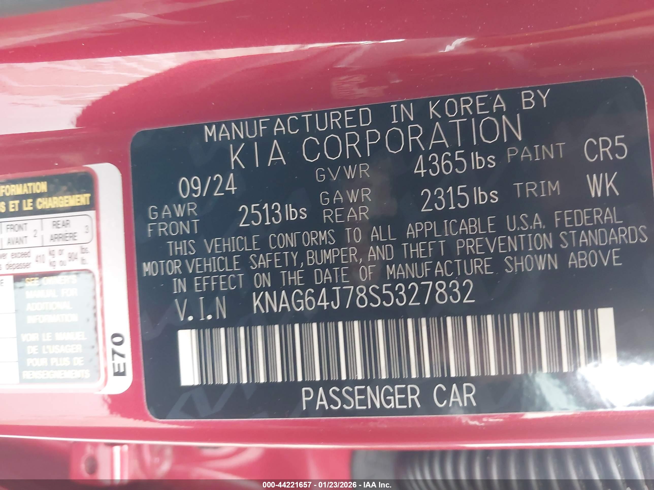 KIA K5 image 9