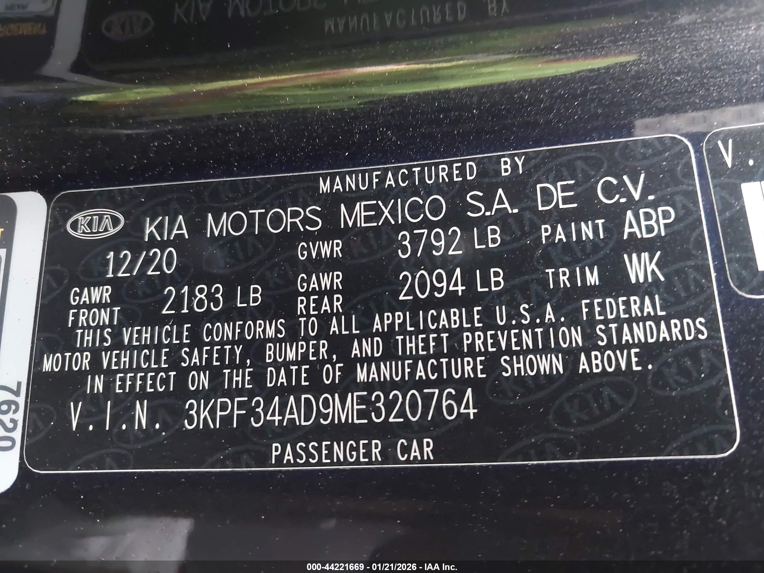 KIA FORTE image 9