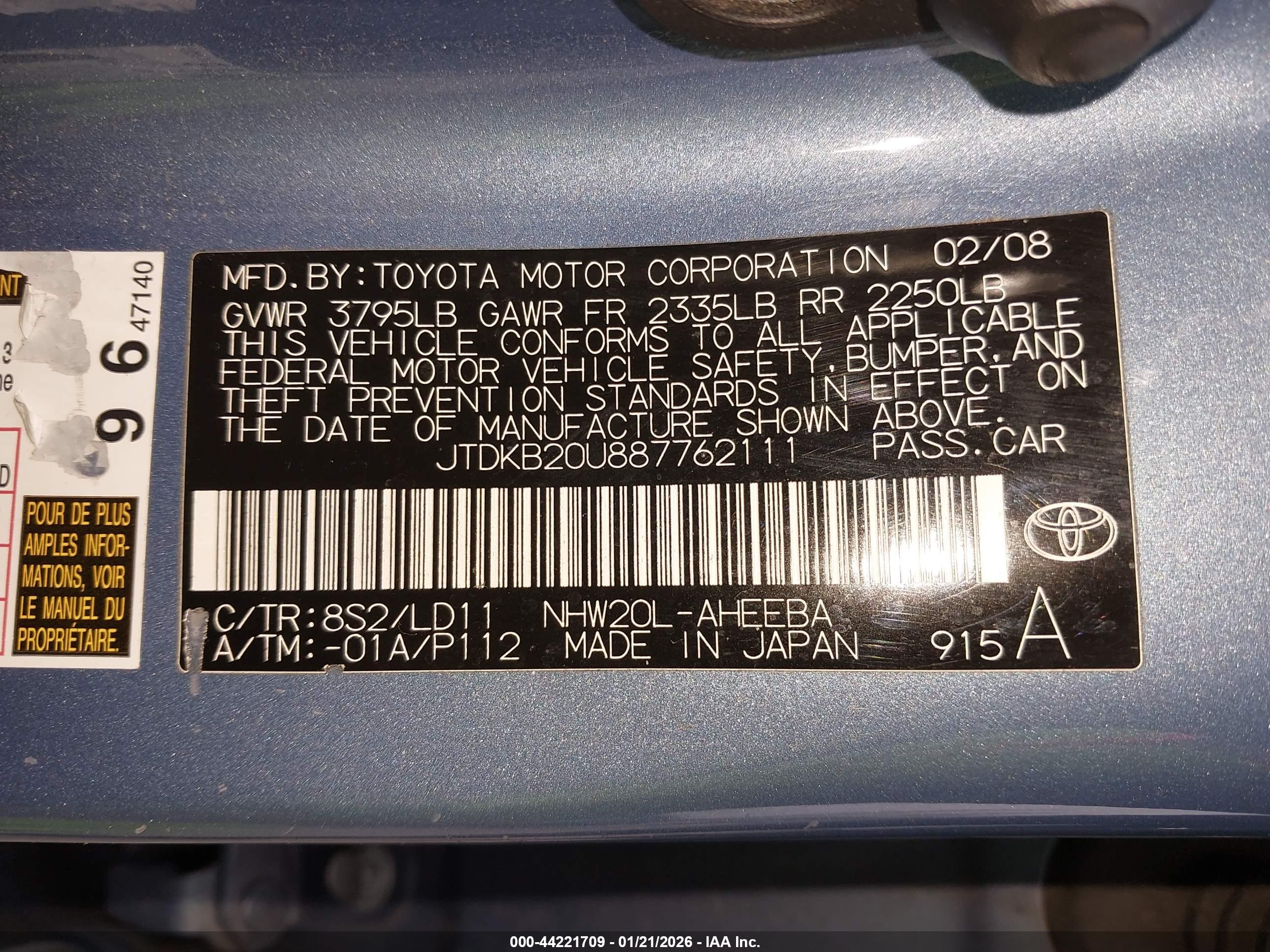 TOYOTA PRIUS image 9