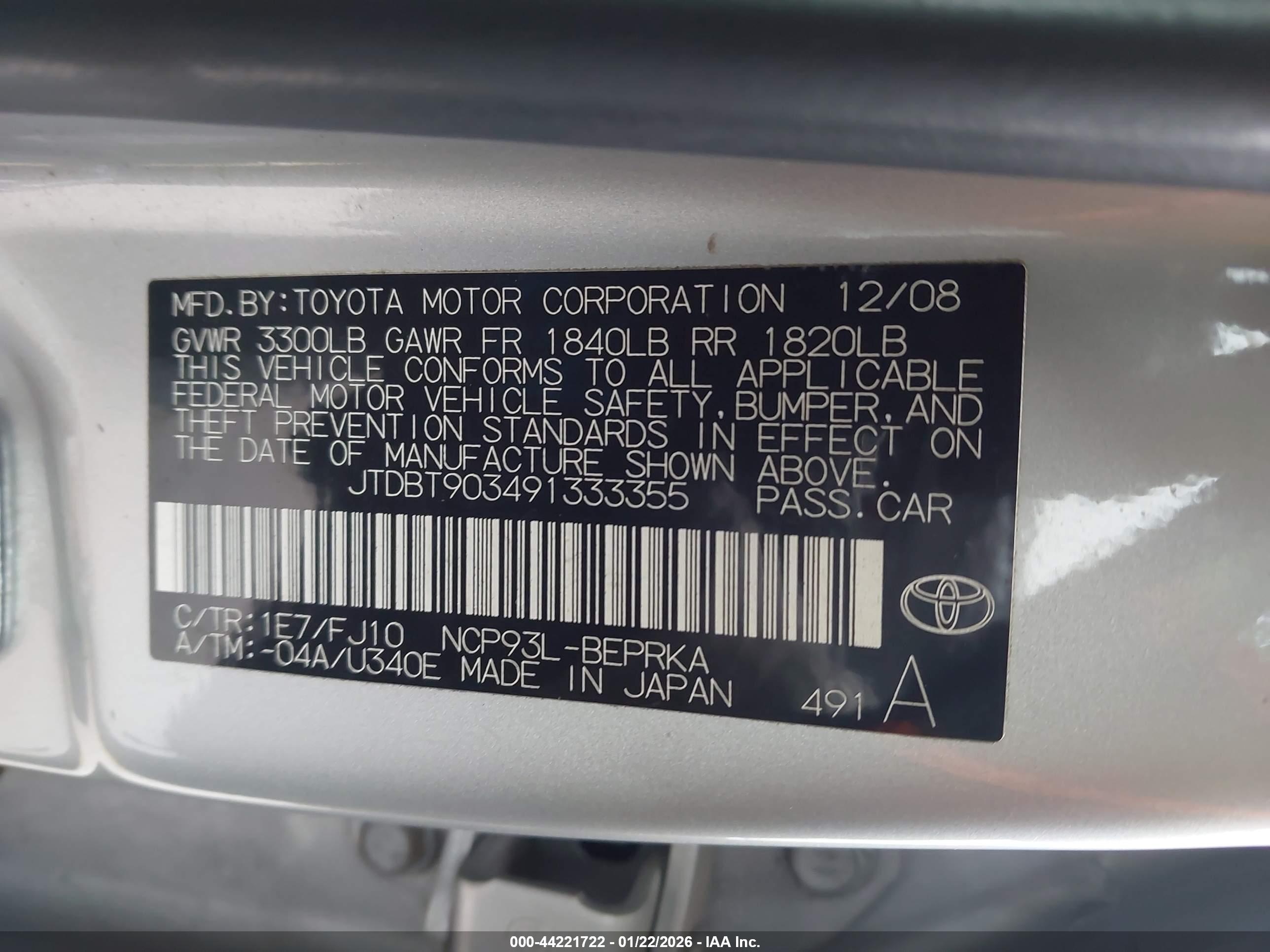 TOYOTA YARIS image 9