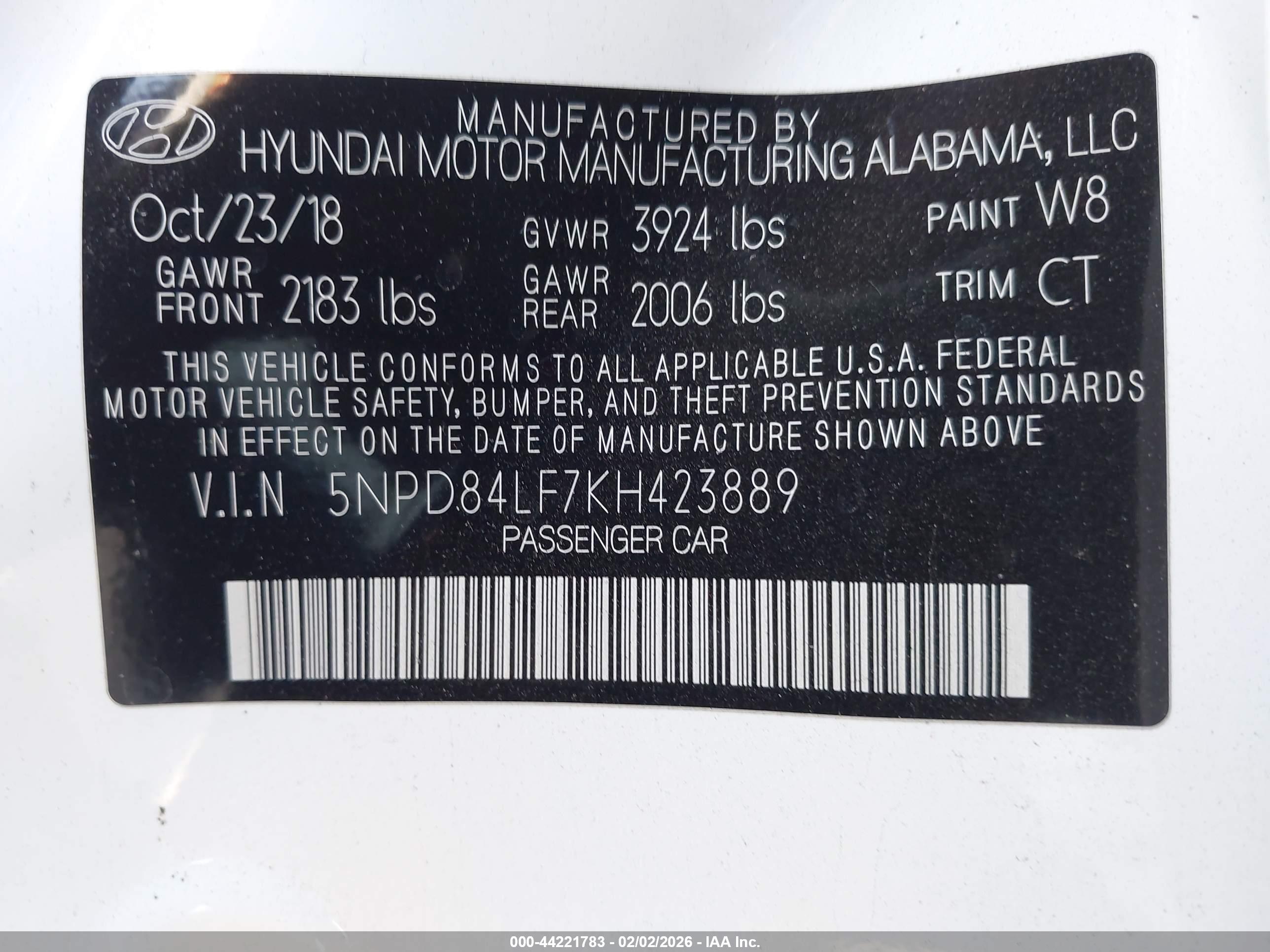 HYUNDAI ELANTRA image 9