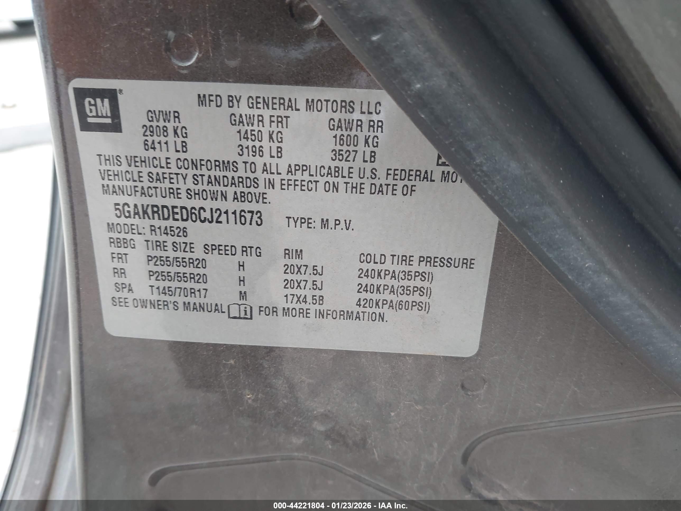 BUICK ENCLAVE image 9
