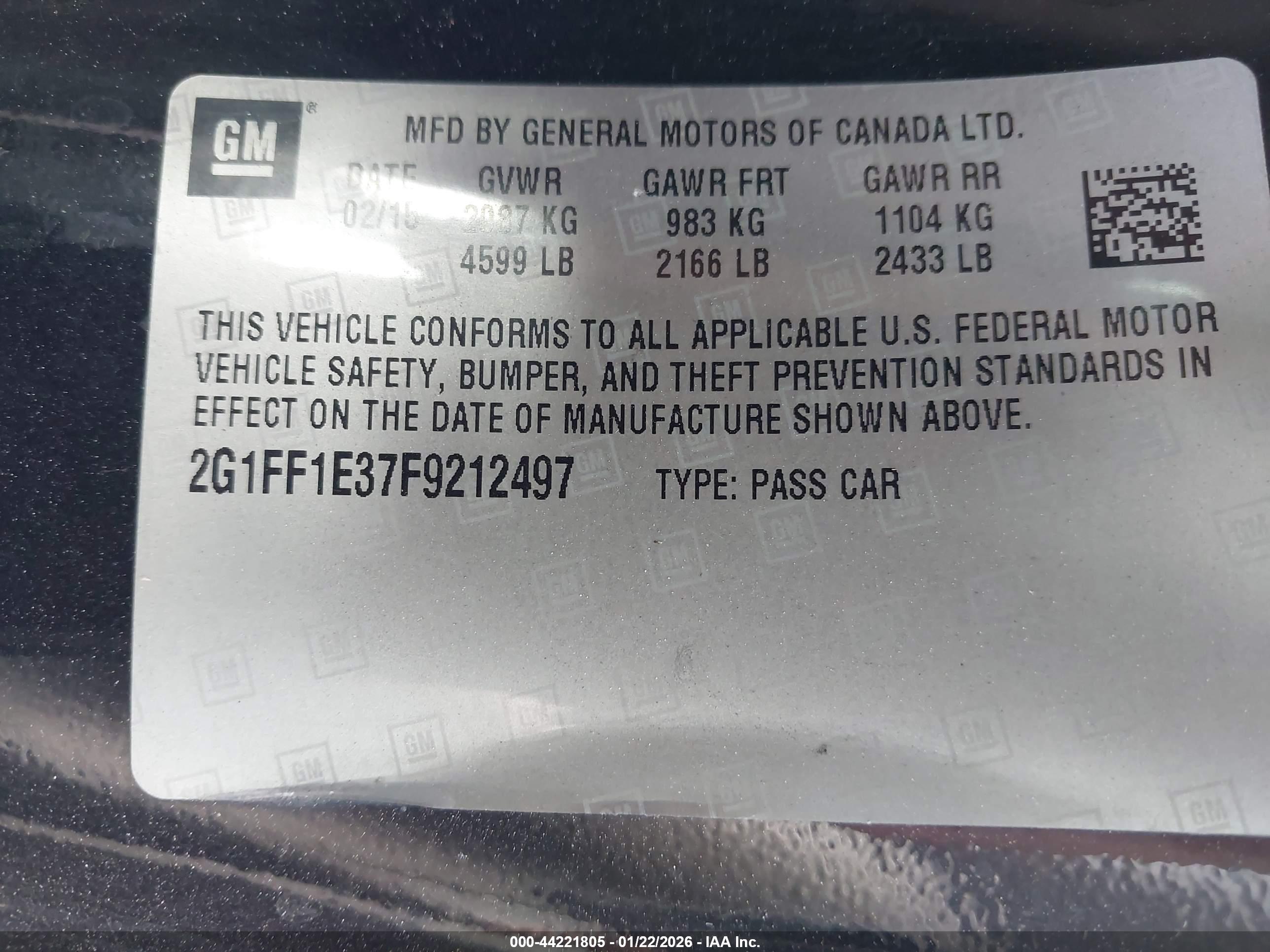 CHEVROLET CAMARO image 9